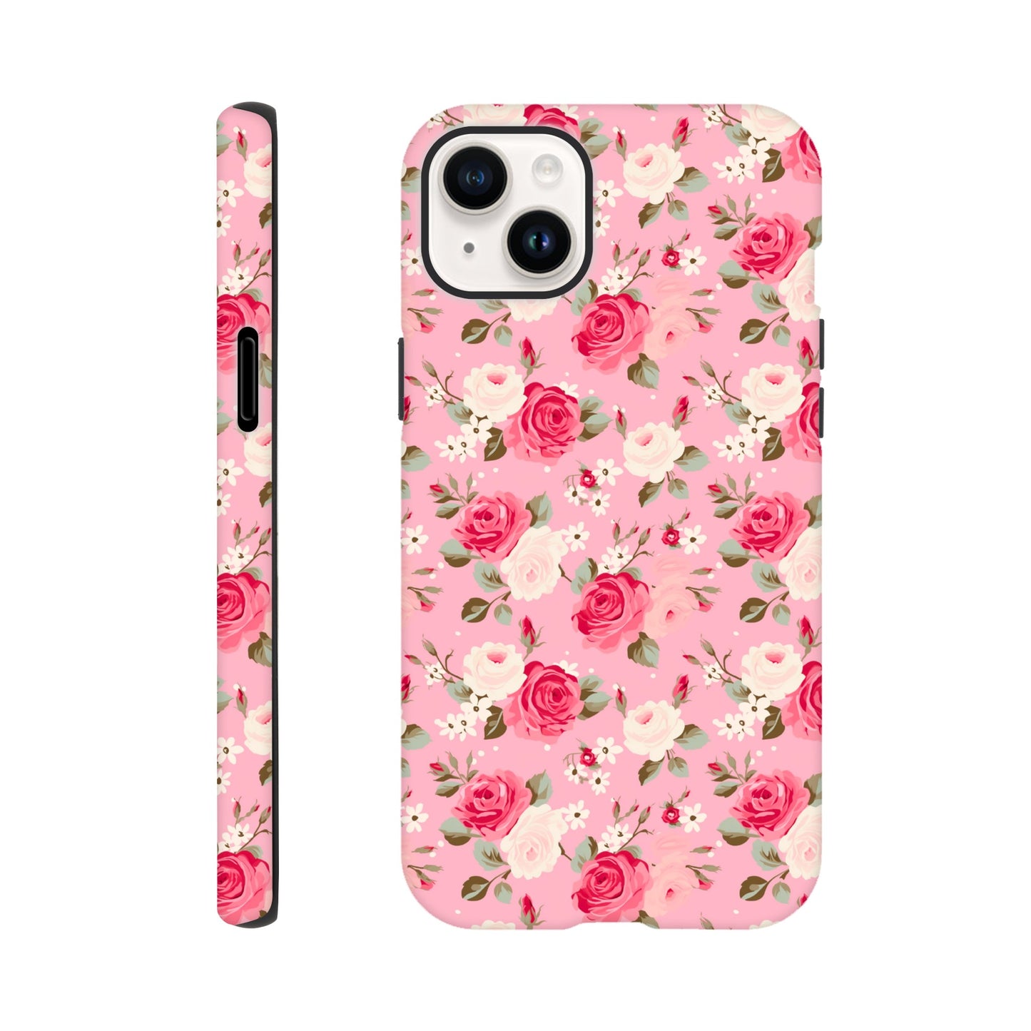 Pink Roses | Pink | Tough Phone Case - iPhone