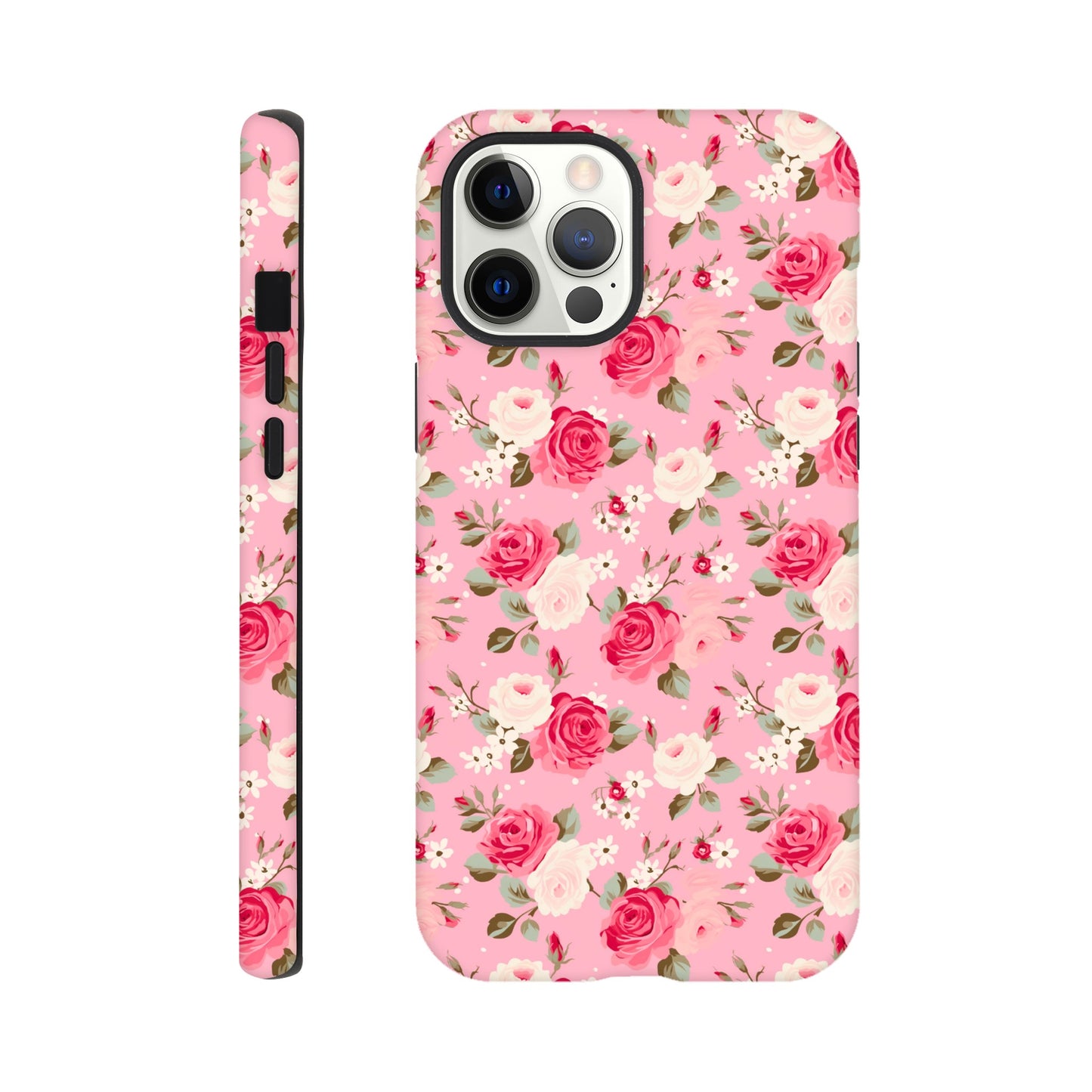 Pink Roses | Pink | Tough Phone Case - iPhone