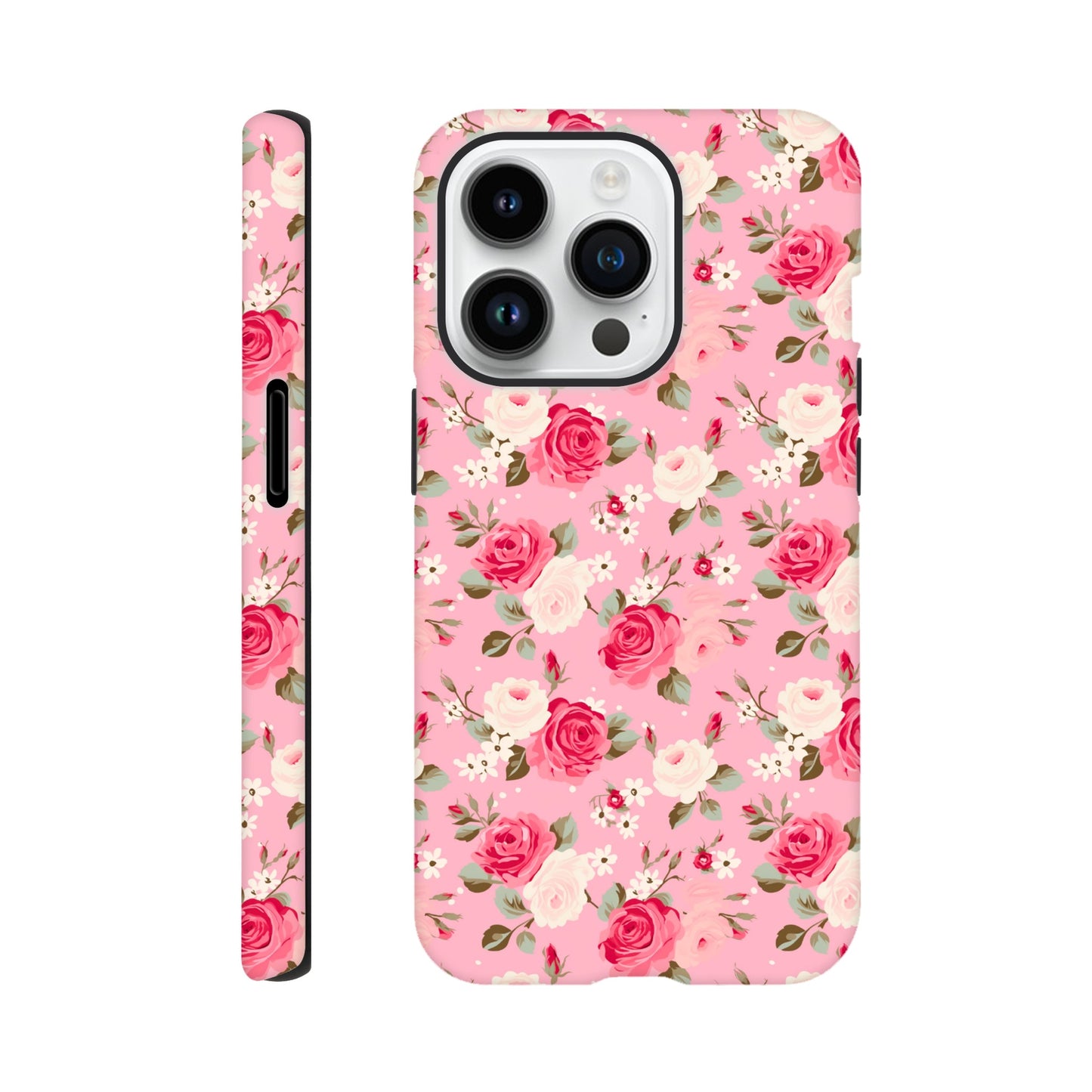 Pink Roses | Pink | Tough Phone Case - iPhone