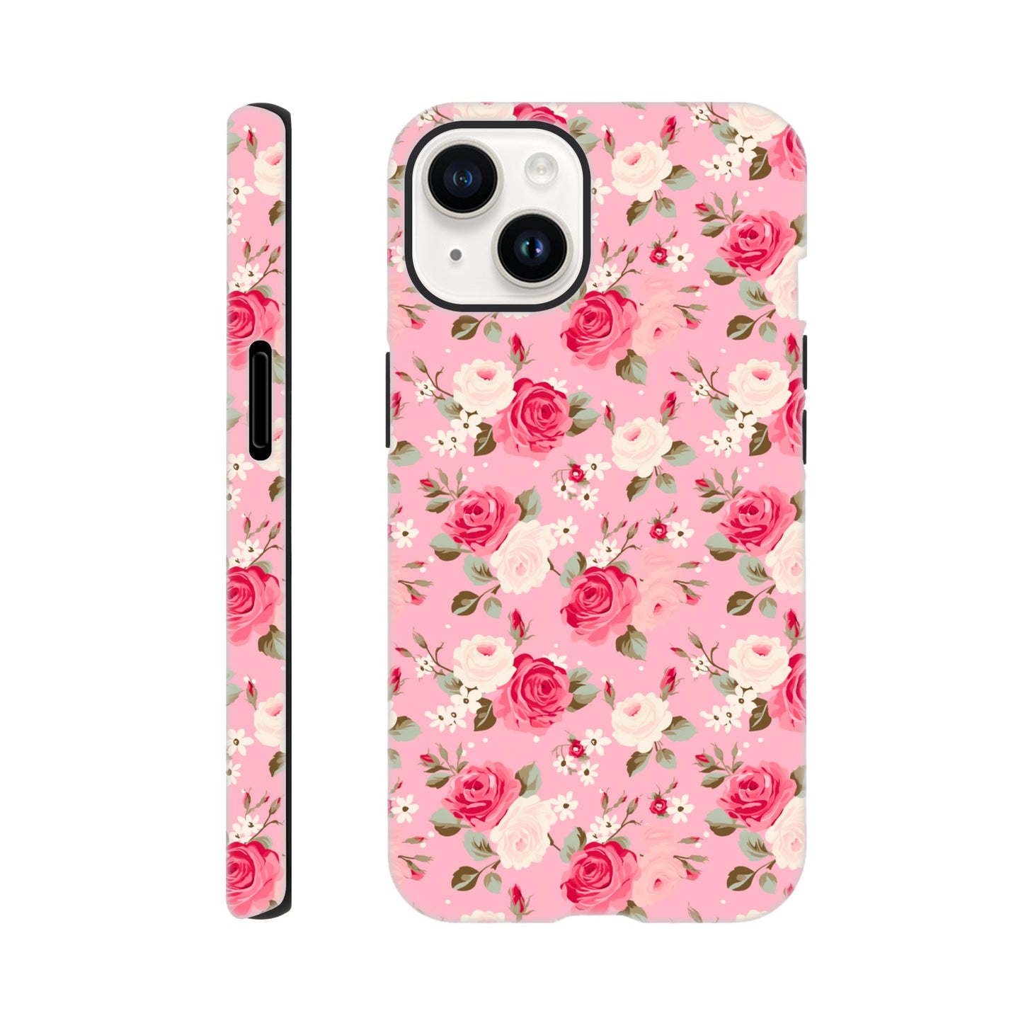 Pink Roses | Pink | Tough Phone Case - iPhone