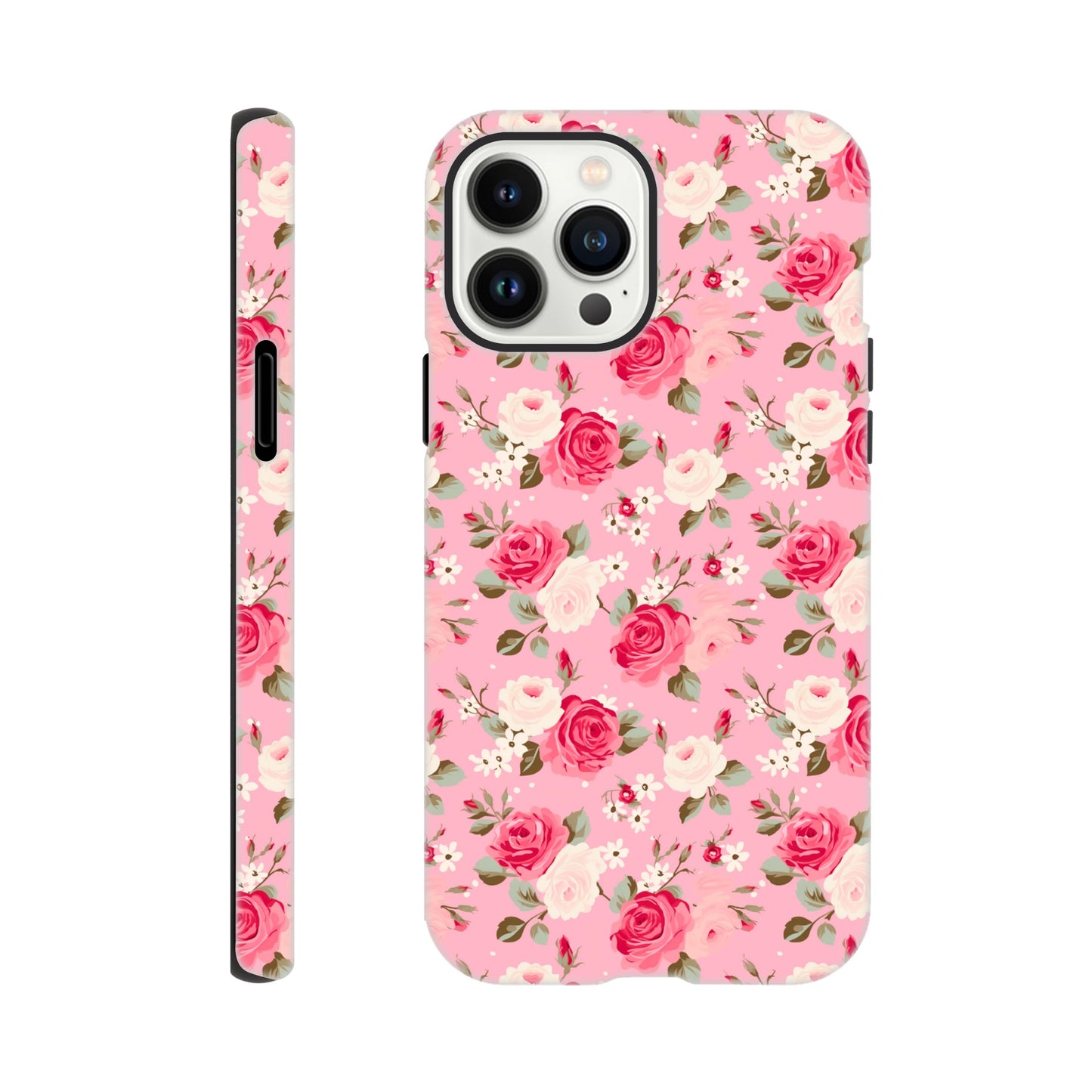 Pink Roses | Pink | Tough Phone Case - iPhone