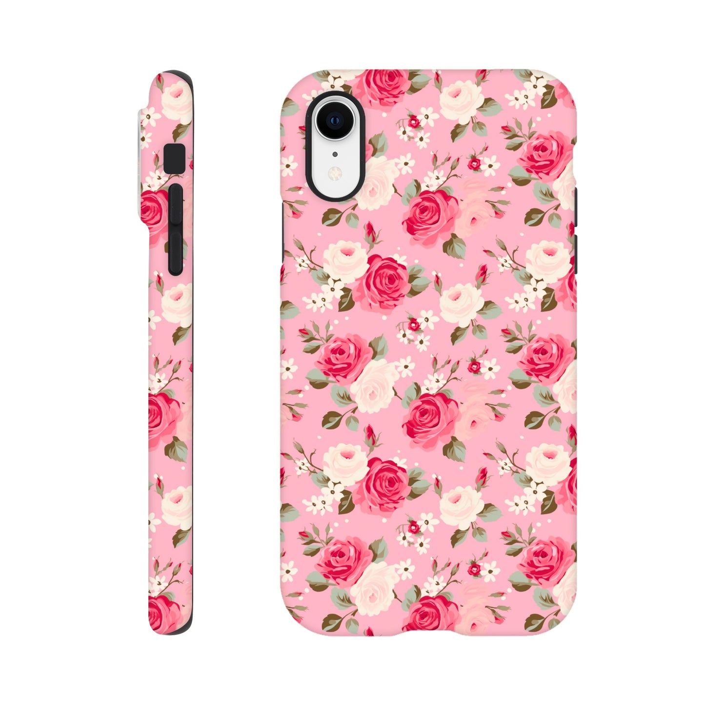 Pink Roses | Pink | Tough Phone Case - iPhone