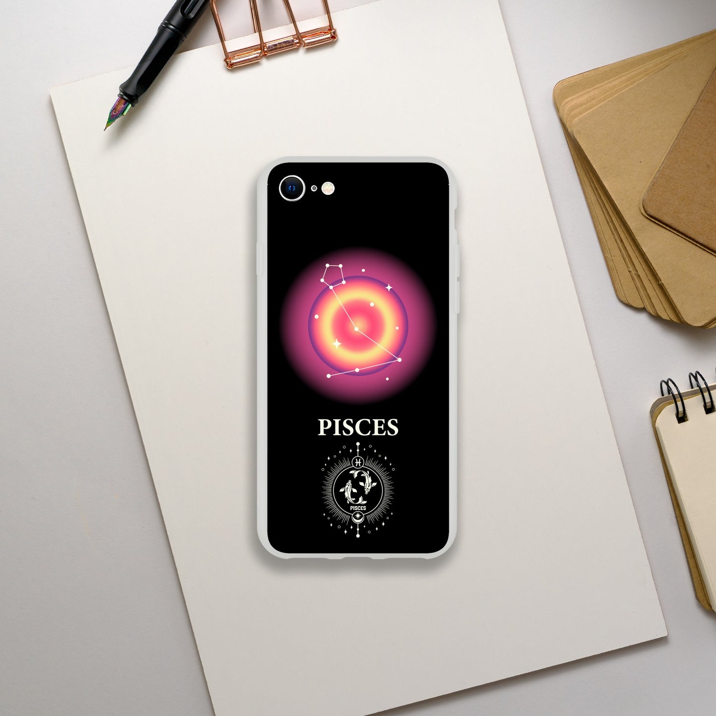 Pisces | Aura | Zodiac Sun Sign | Flexi iPhone Cases