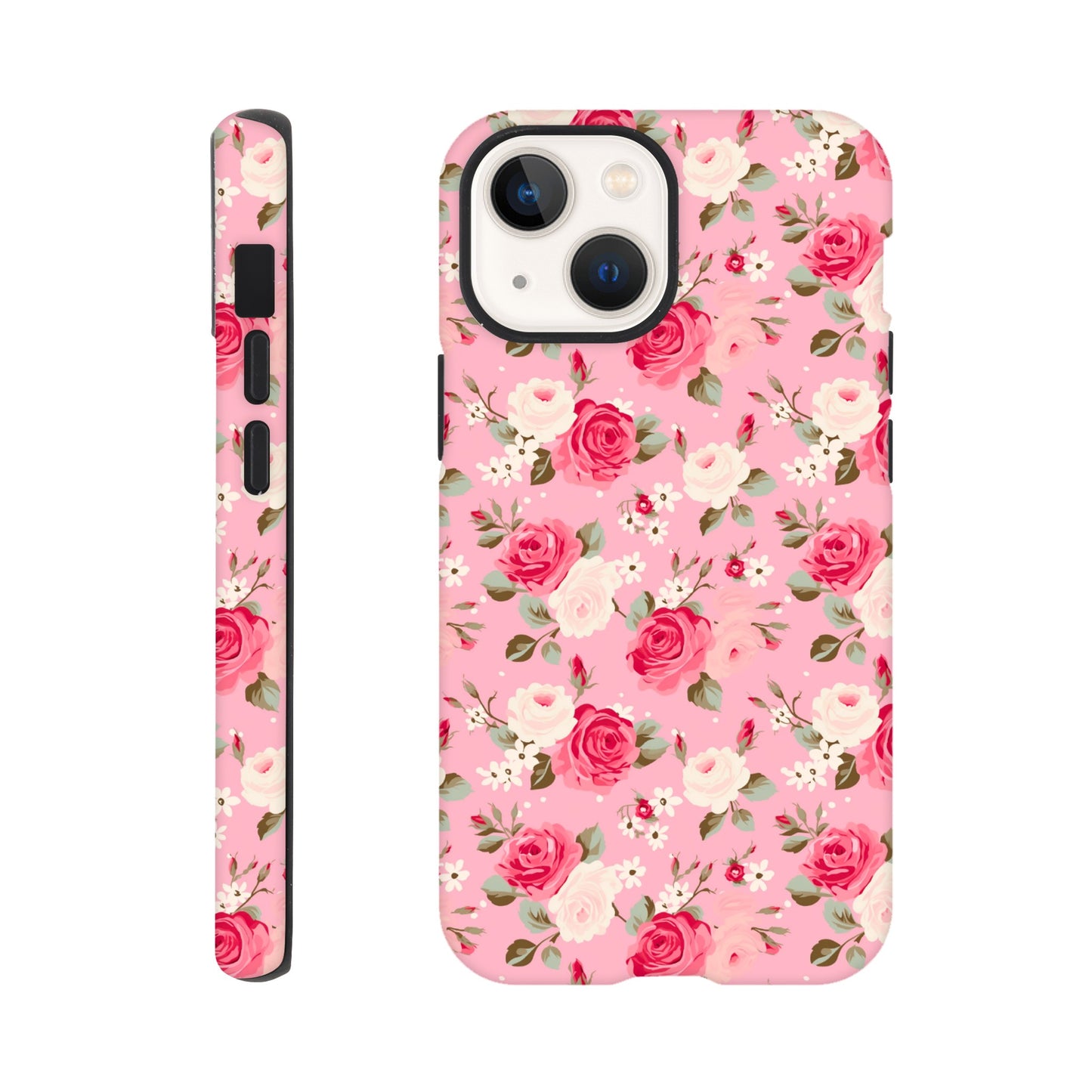 Pink Roses | Pink | Tough Phone Case - iPhone