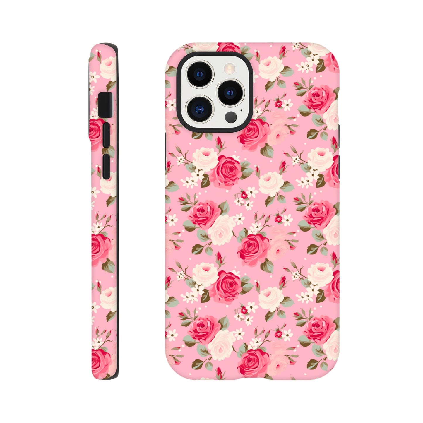 Pink Roses | Pink | Tough Phone Case - iPhone