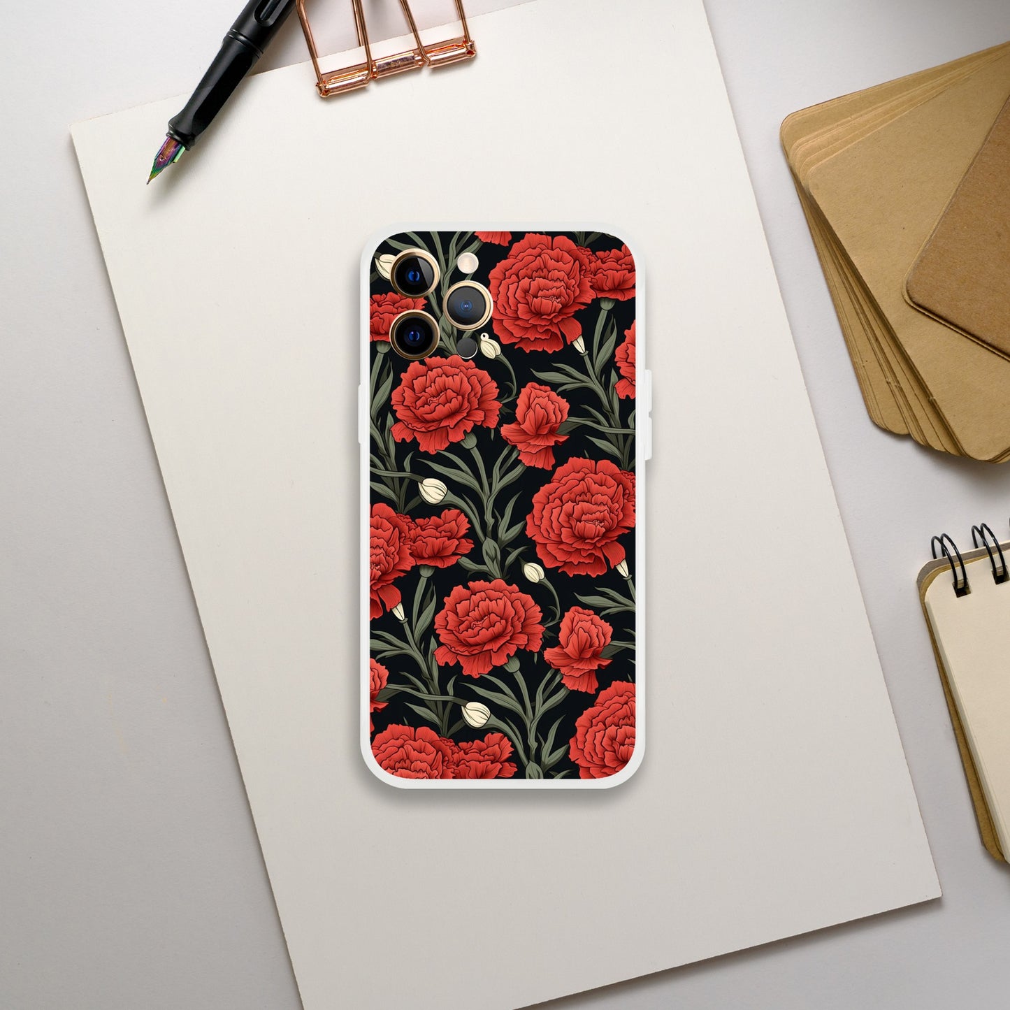 Charmed, Floral  Flexi Phone Case - iPhone