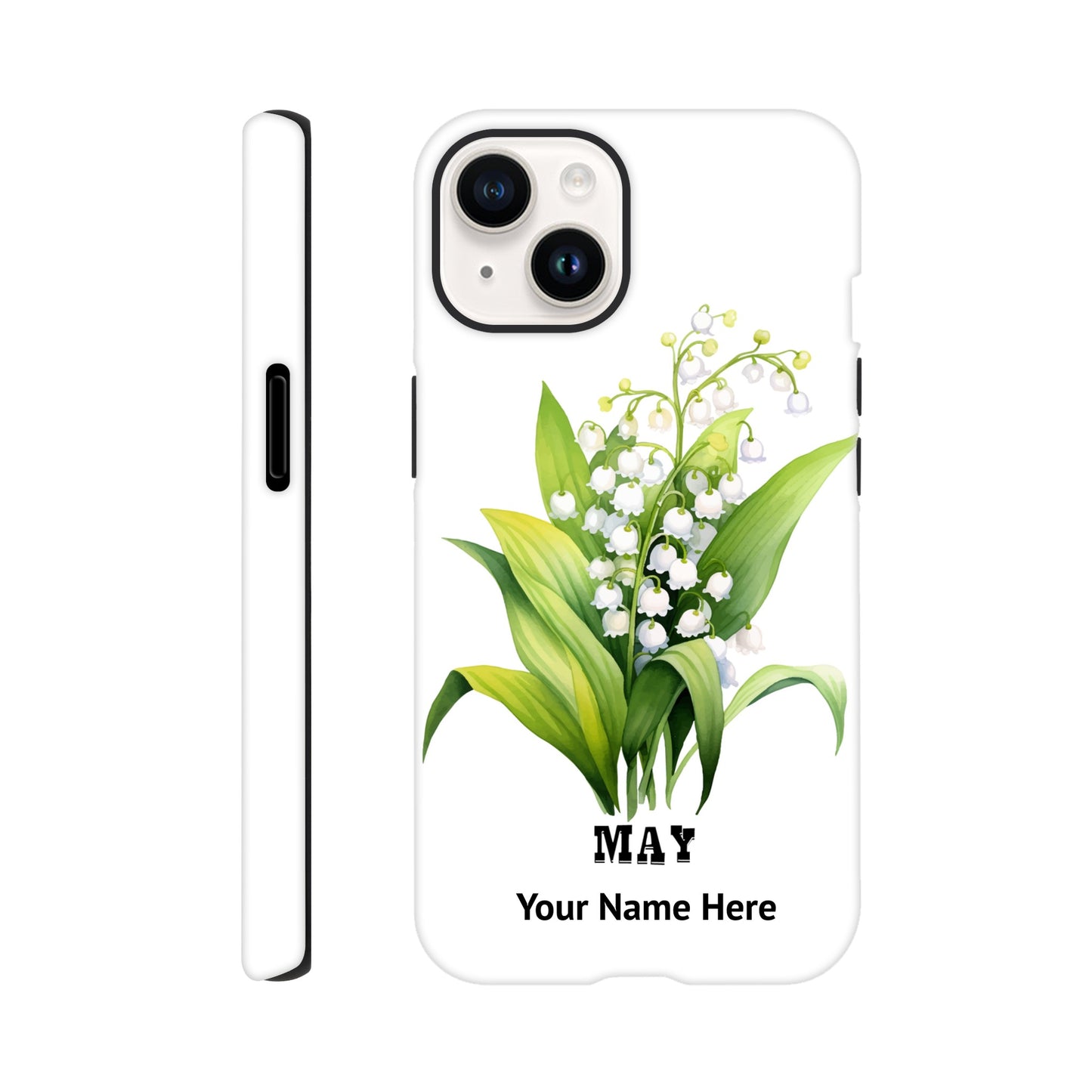 May, Birth Month Flower, Lilly Of Valley | Tough Phone Case  iPhone