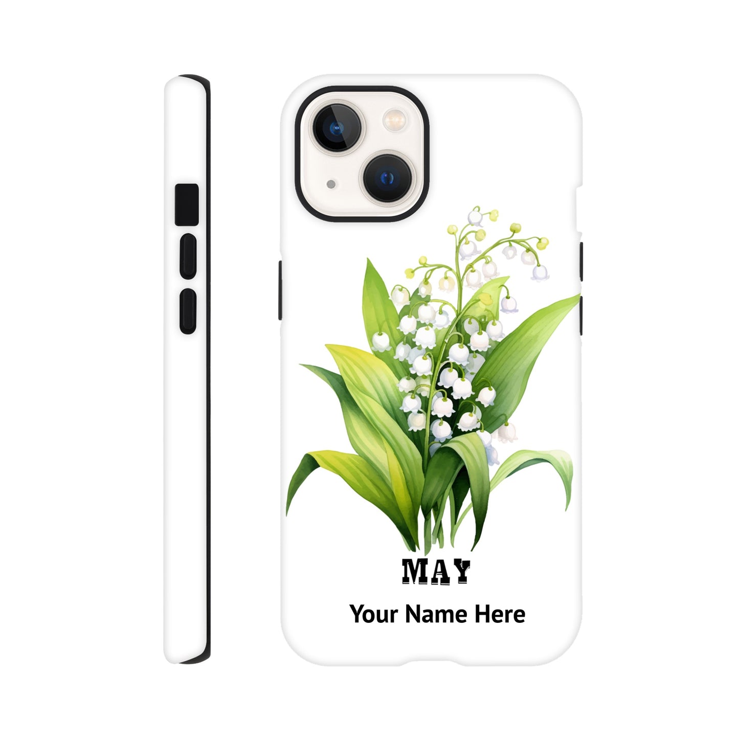 May, Birth Month Flower, Lilly Of Valley | Tough Phone Case  iPhone