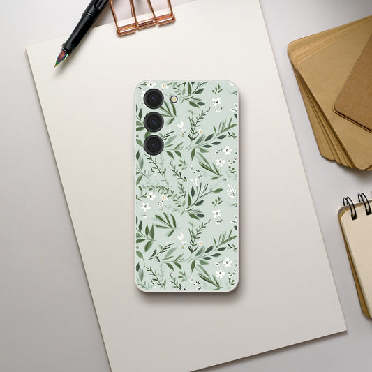 Mint and Ferns | Floral Phone Cover - Samsung Galaxy