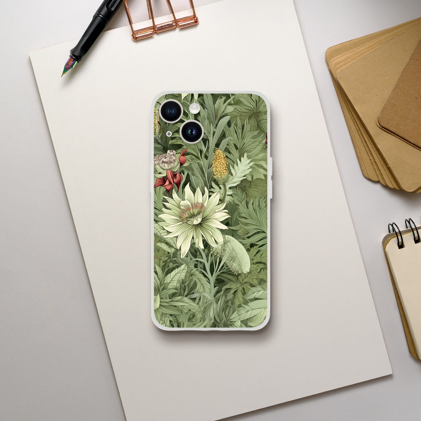 Jade | Floral | Phone Case iPhone