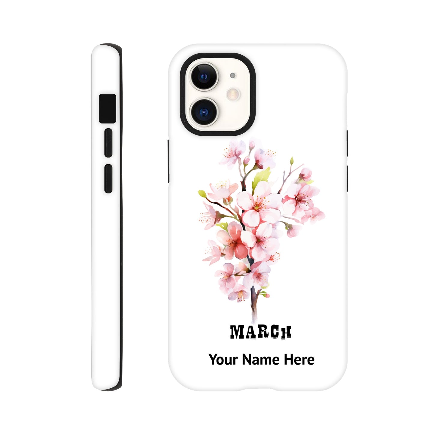 March, Birth Month Flower, Primrose | Tough Phone Case - iPhone