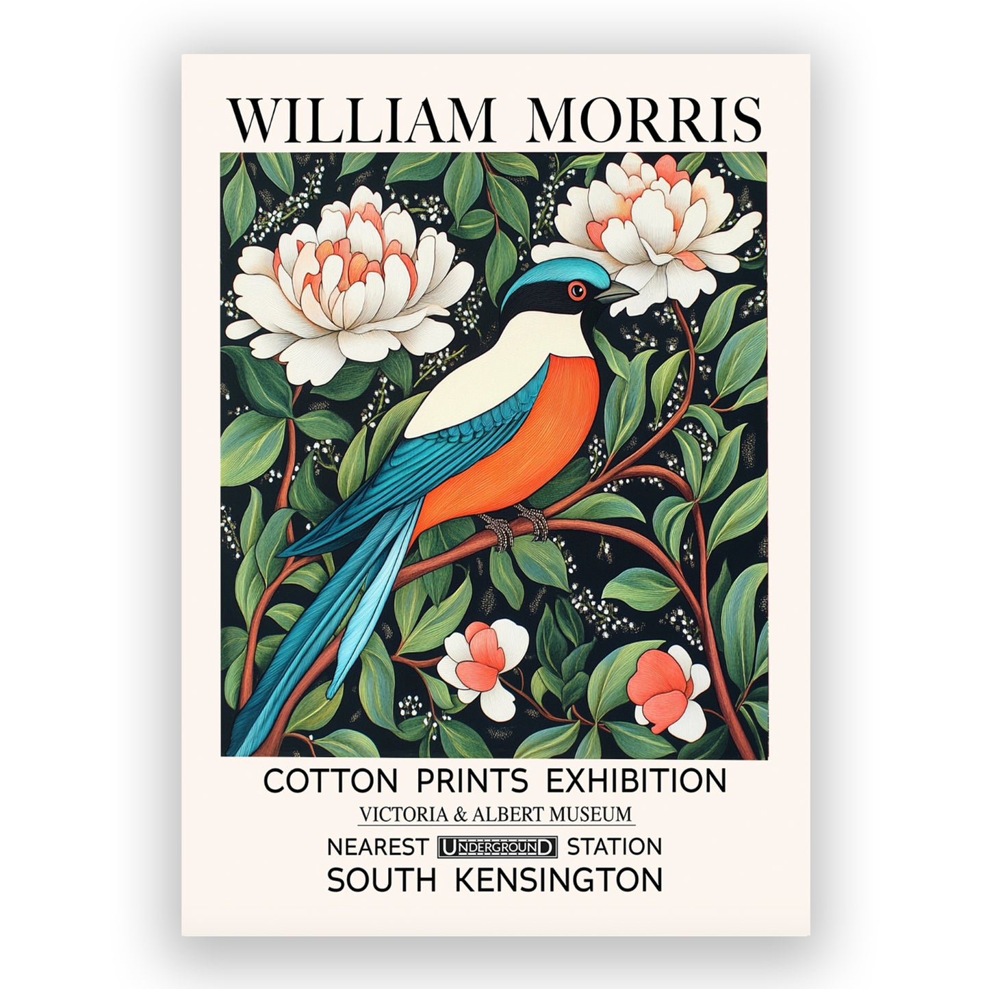 Bird Of Paradise - Vintage William Morris