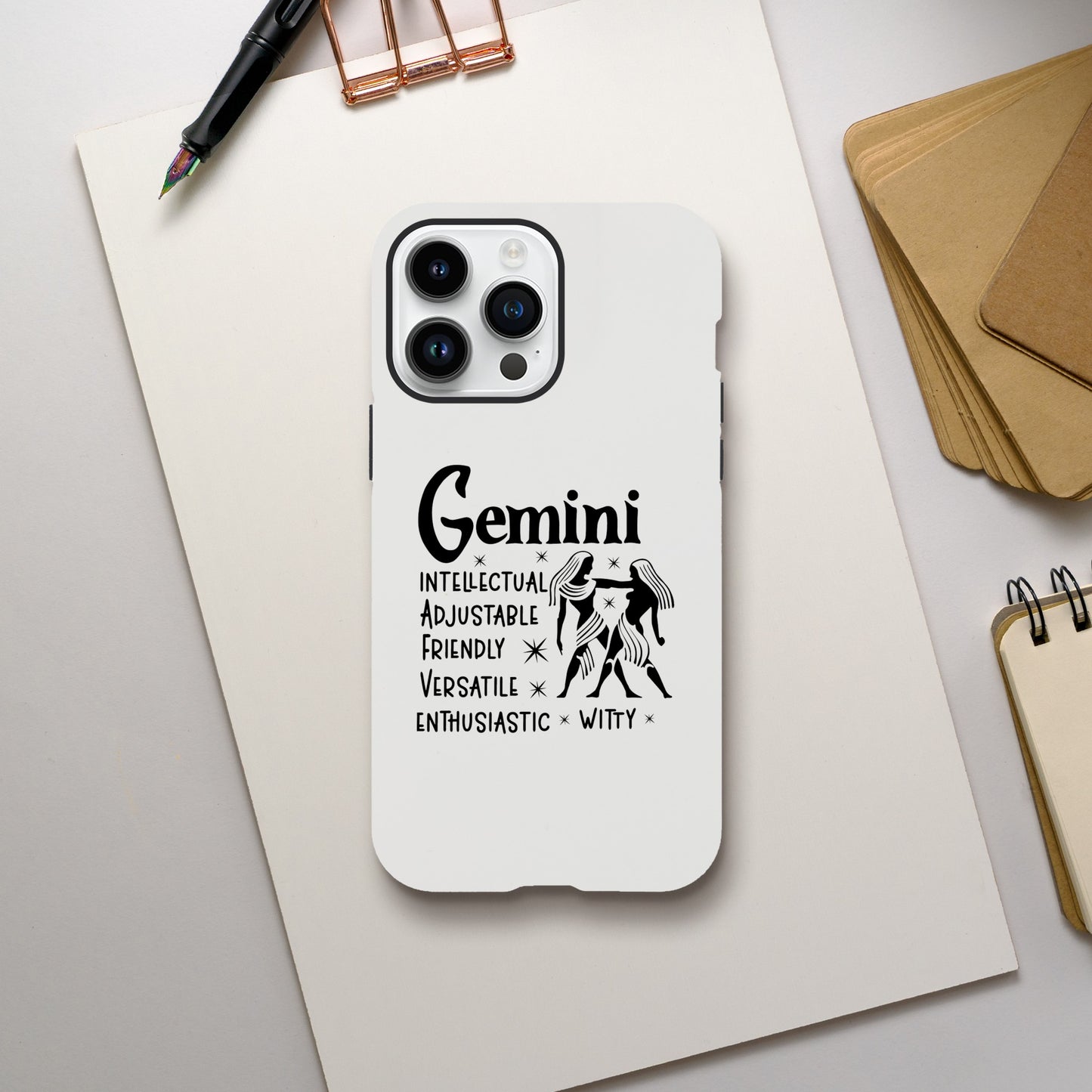 Gemini | Zodiac Sign | Tough Case iPhone