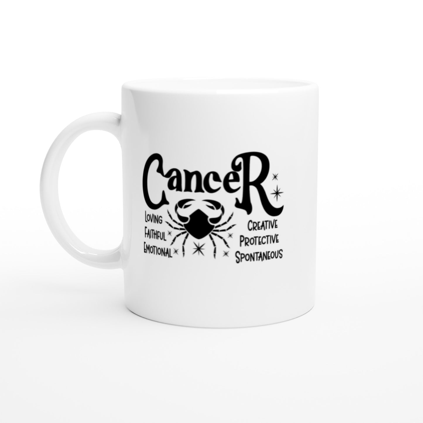 Cancer | Zodiac Sign | White Ceramic Mug