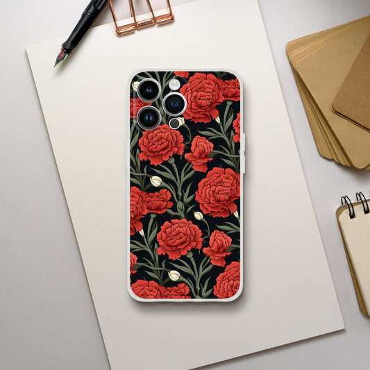 Charmed, Floral  Flexi Phone Case - iPhone