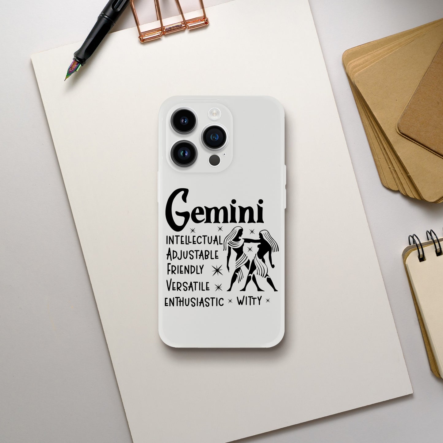 Gemini | Zodiac | Flexi Case iPhone