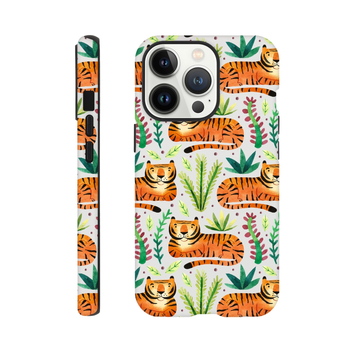 Tiger Tiger | Resting Tiger Face | Tough Phone Case - iPhone