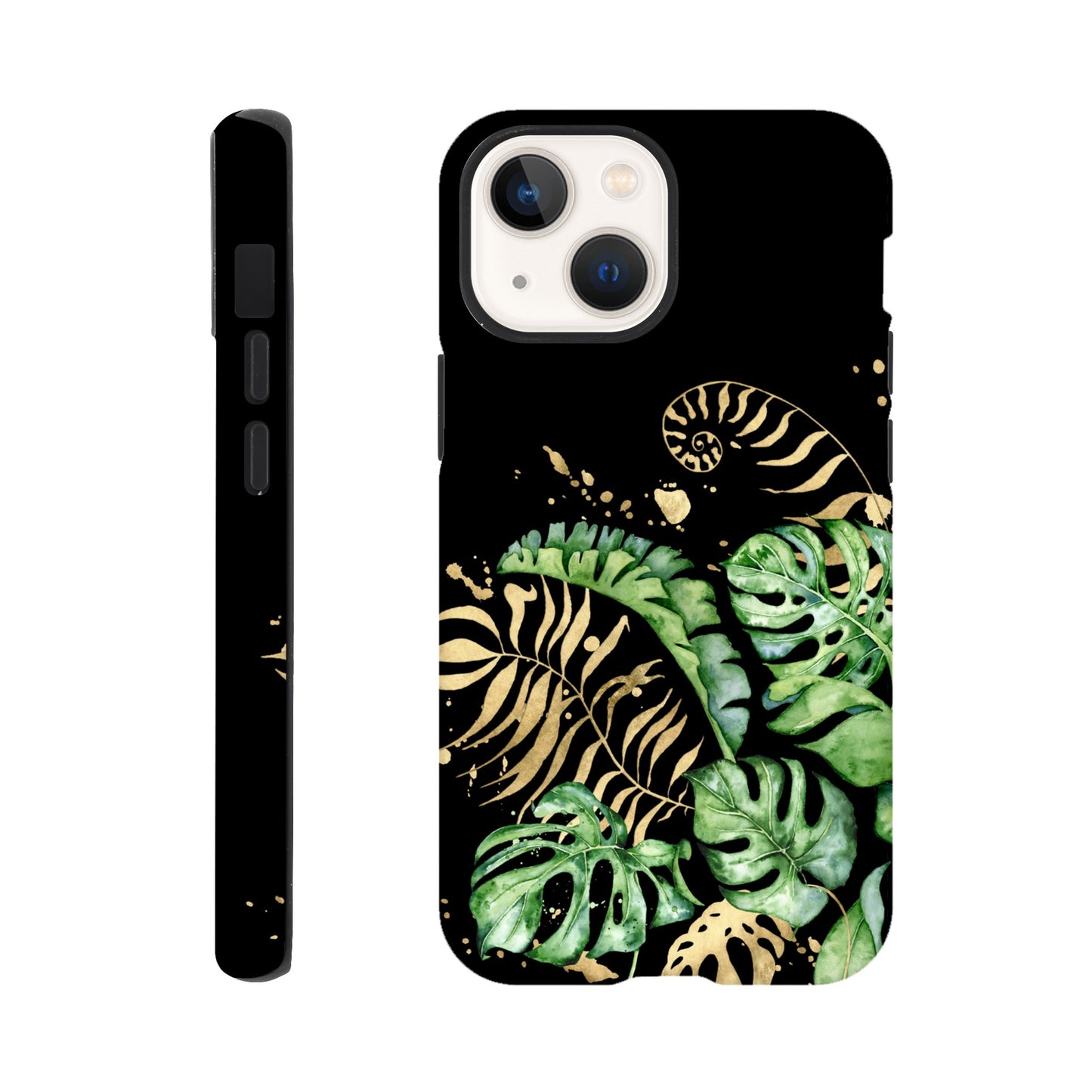 Golden Tropics| Floral | Tough Phone Case iPhone