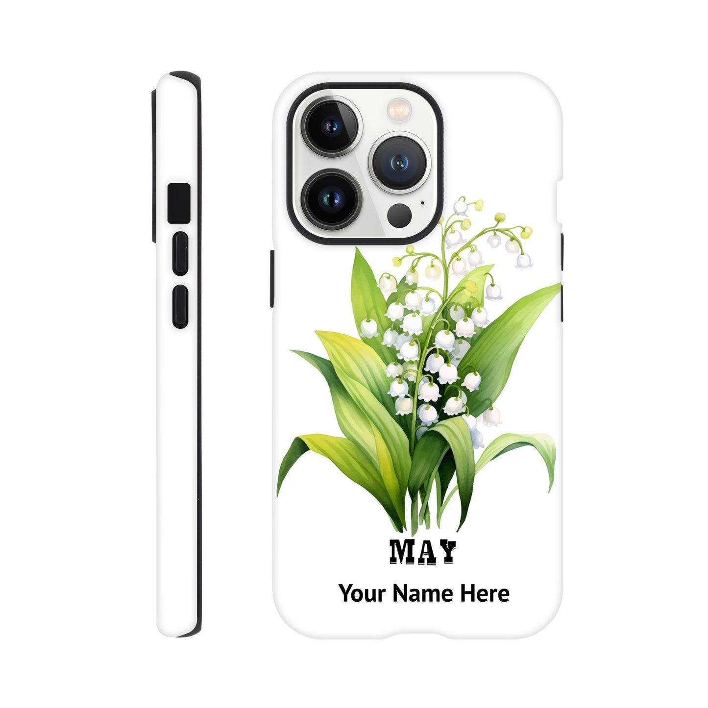 May, Birth Month Flower, Lilly Of Valley | Tough Phone Case  iPhone