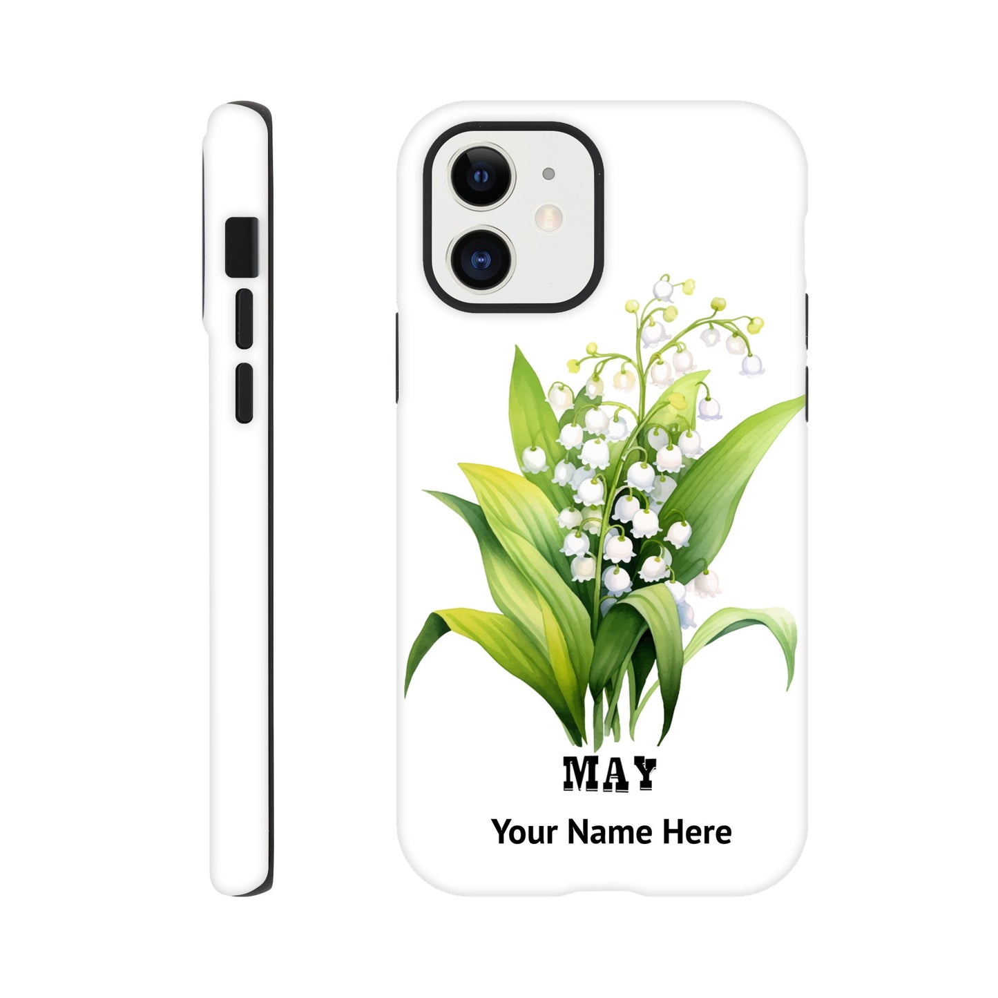 May, Birth Month Flower, Lilly Of Valley | Tough Phone Case  iPhone