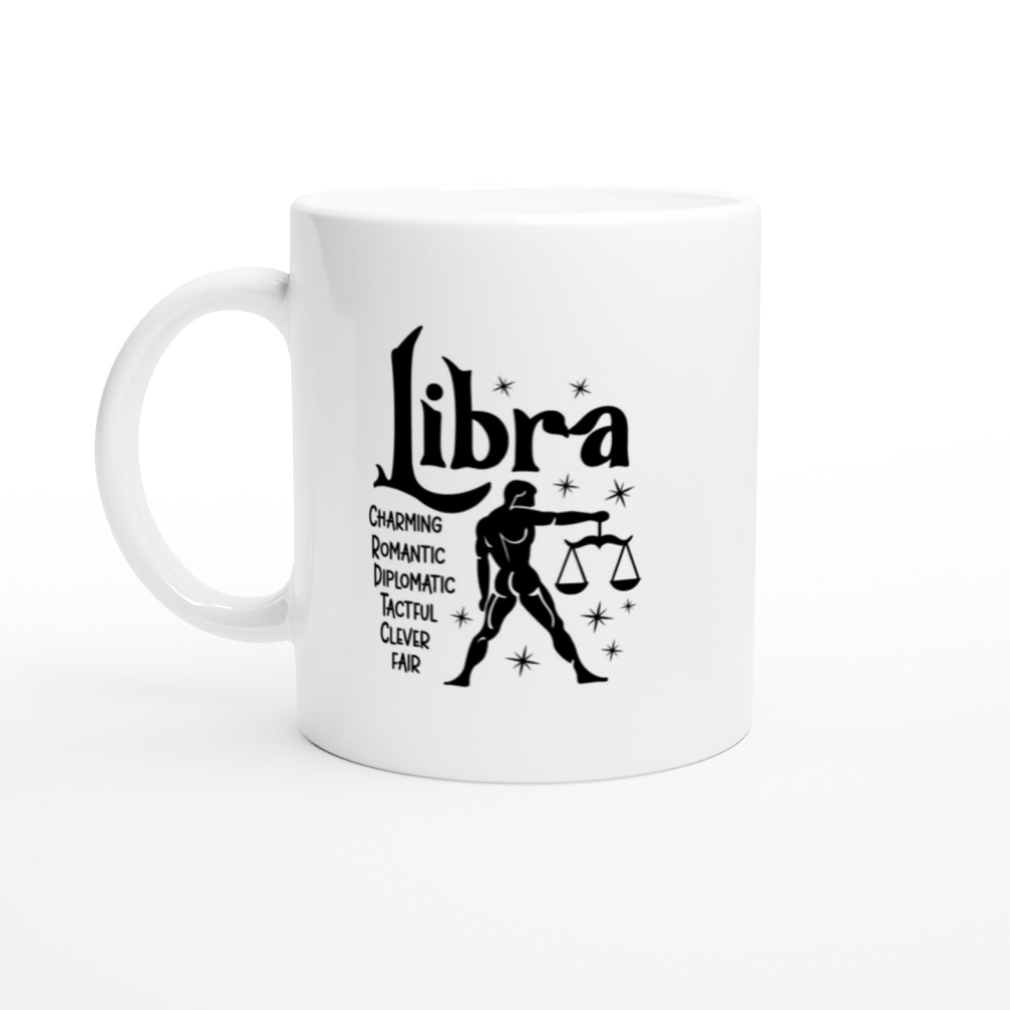 Libra | Zodiac Sign |11oz White Ceramic Mug