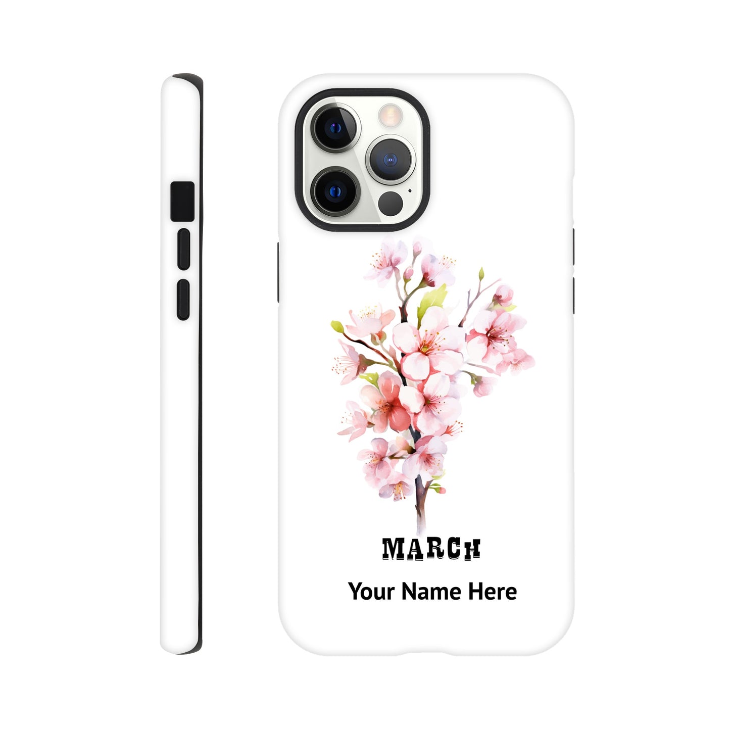 March, Birth Month Flower, Primrose | Tough Phone Case - iPhone