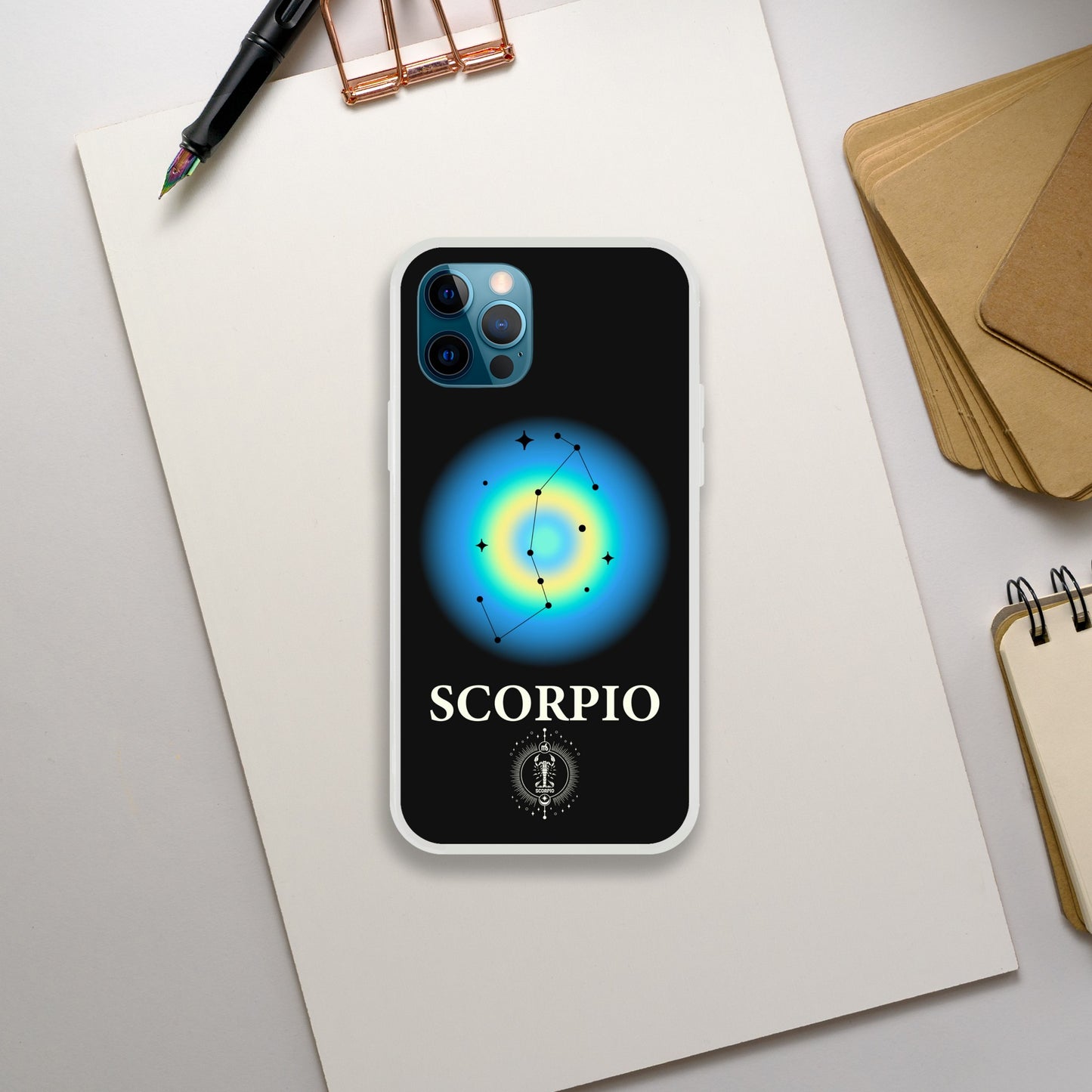 Scorpio |  Aura | Zodiac | Sun Sign | Flexi iPhone Cases