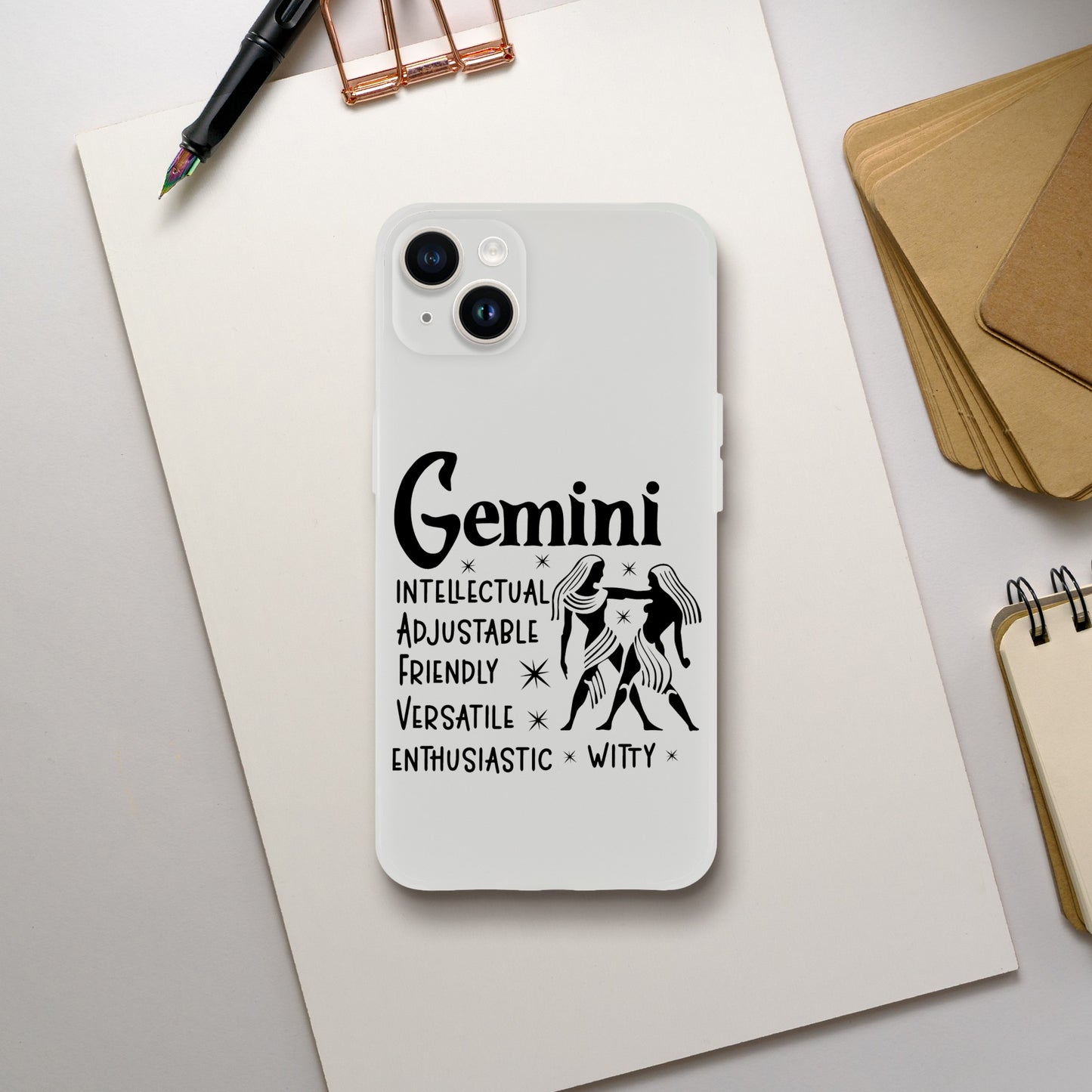 Gemini | Zodiac | Flexi Case iPhone