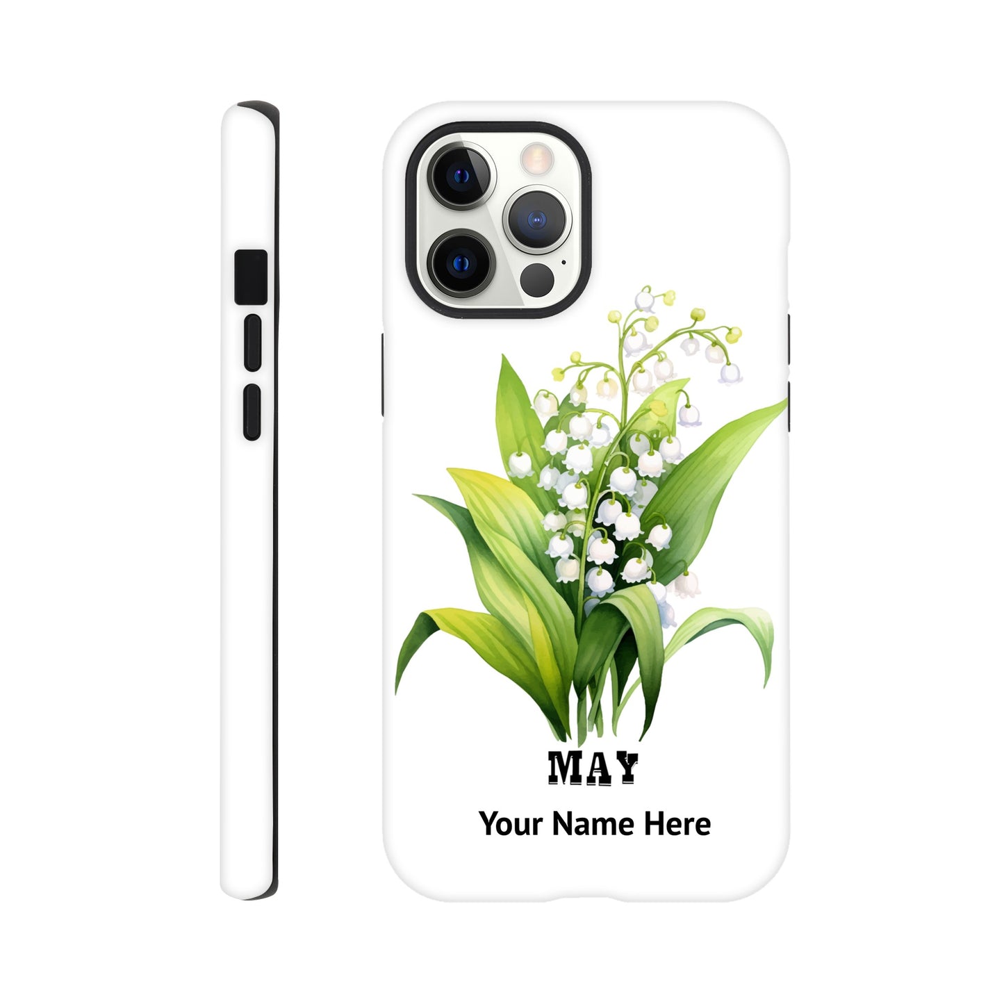 May, Birth Month Flower, Lilly Of Valley | Tough Phone Case  iPhone