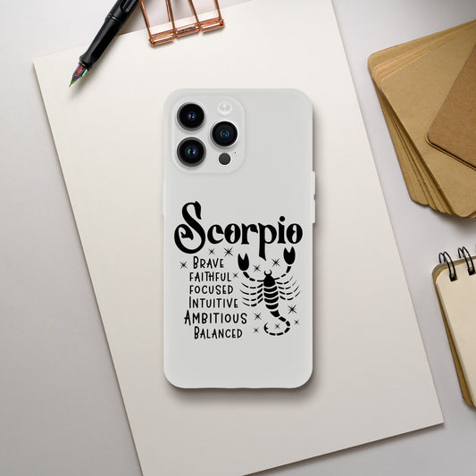 Scorpio | Zodiac | Flexi Case iPhone