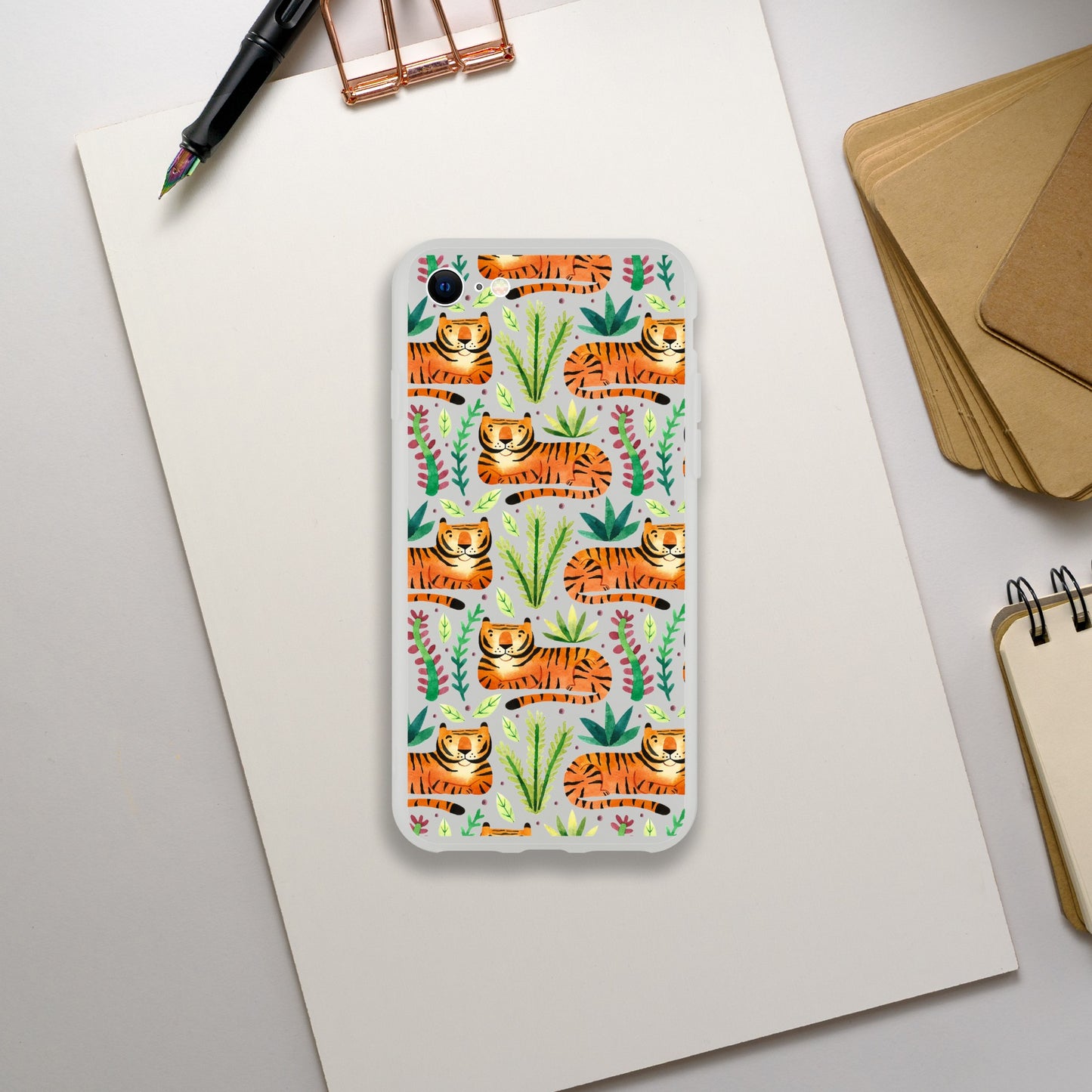 Tiger Tiger | Resting Tiger Face | Flexi Case iPhone