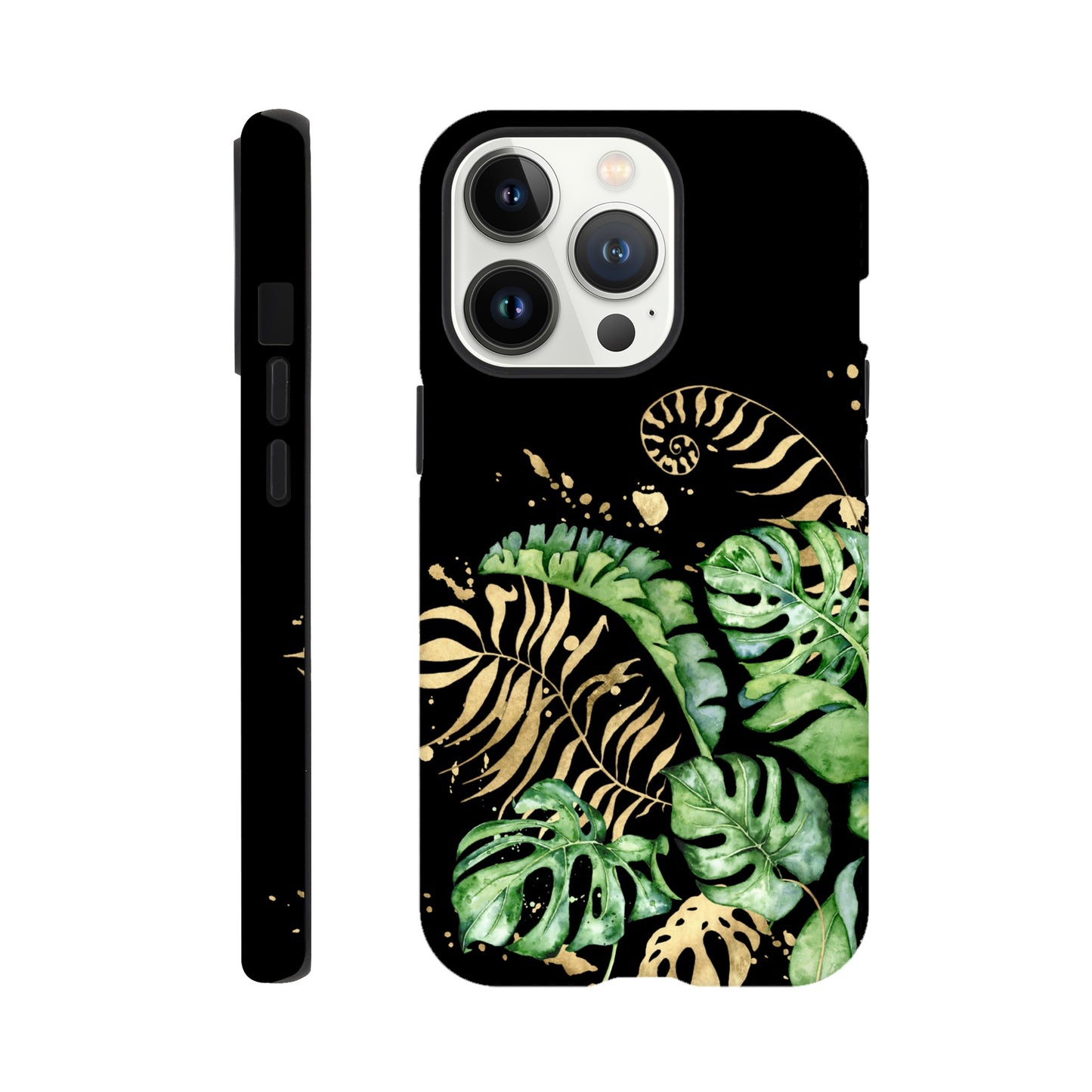 Golden Tropics| Floral | Tough Phone Case iPhone