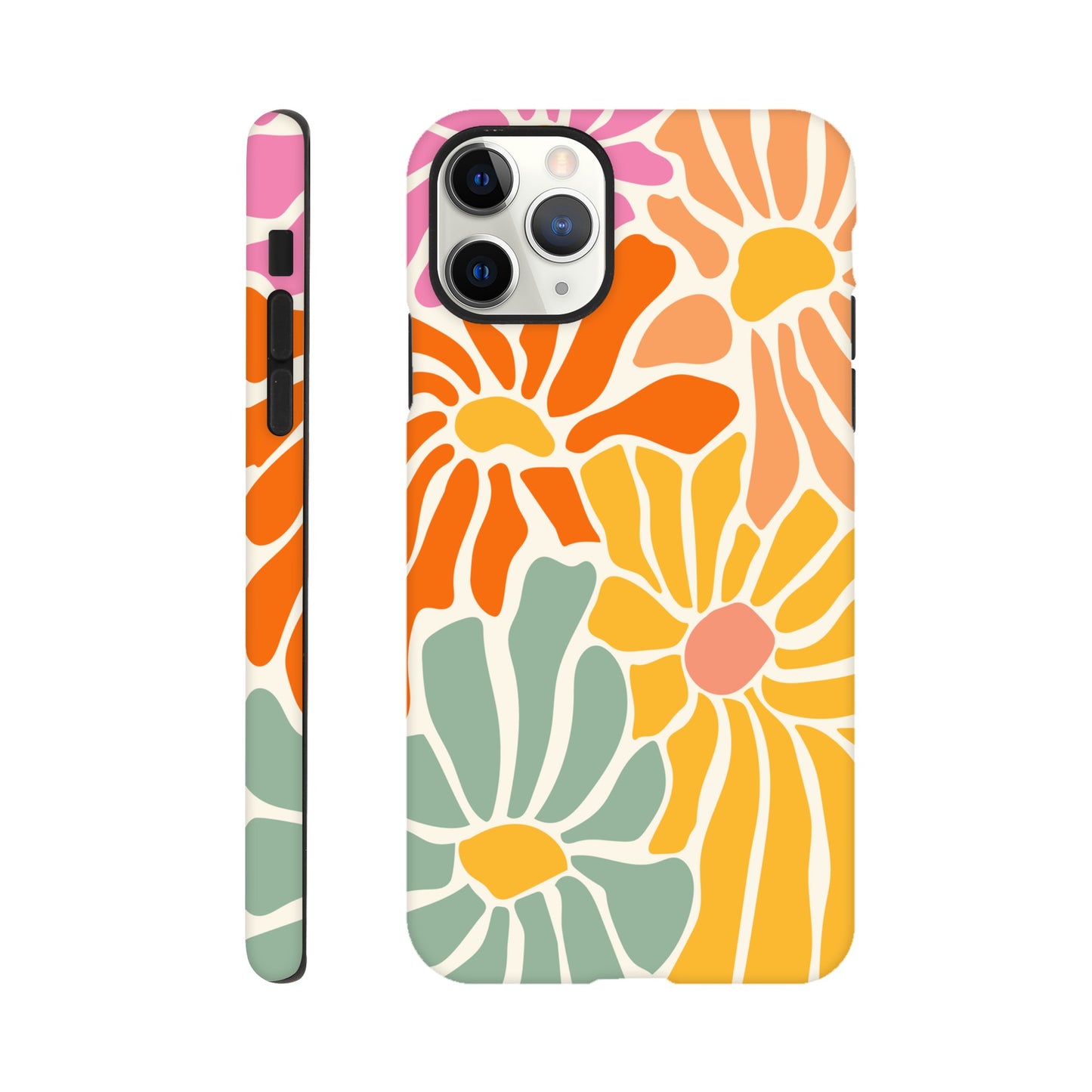 Retro Daisy | Tough Phone Case - iPhone