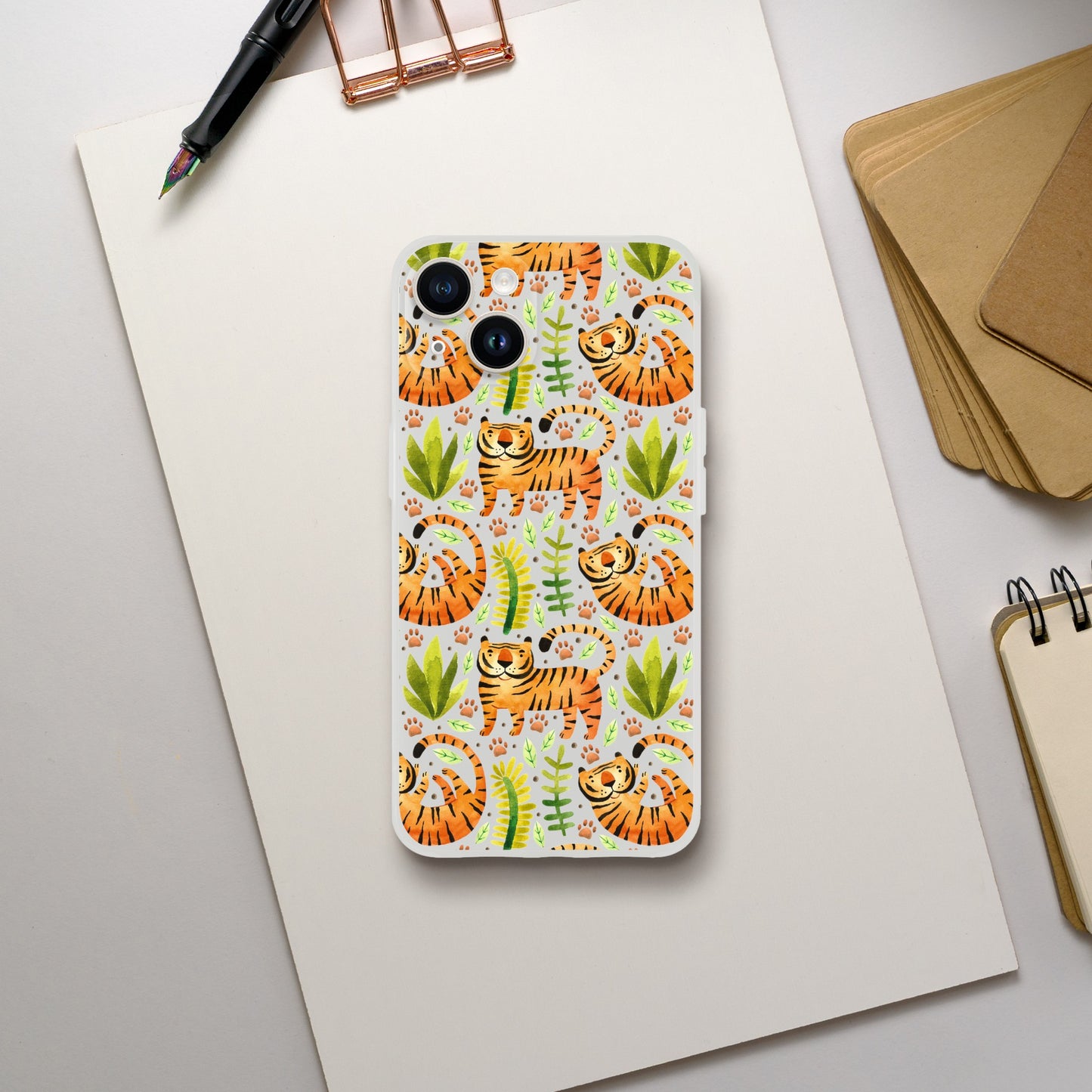 Tiger Tiger | Frolicking Fun | Flexi Case iPhone