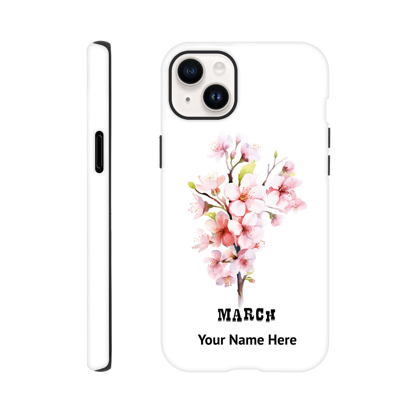 March, Birth Month Flower, Primrose | Tough Phone Case - iPhone