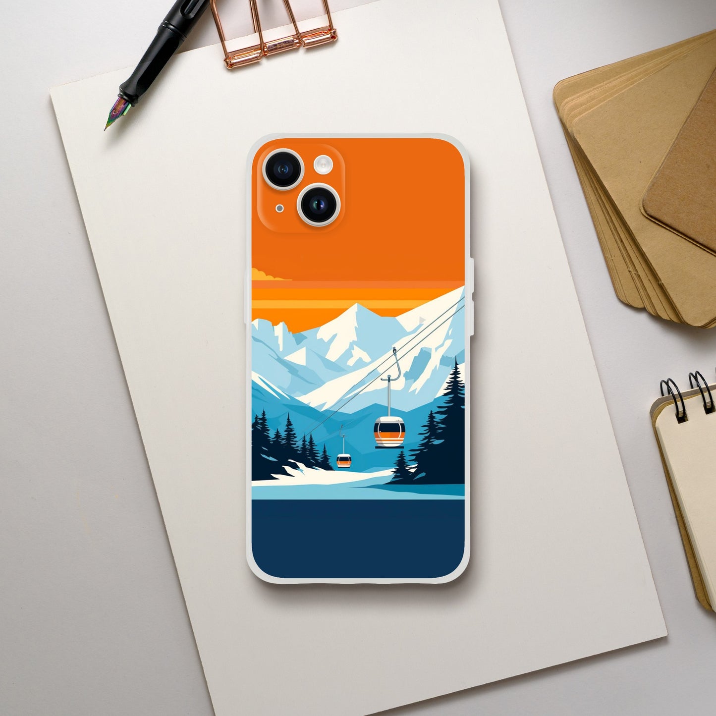 Colorado Ski Slopes | Flexi Phone Case - iPhone