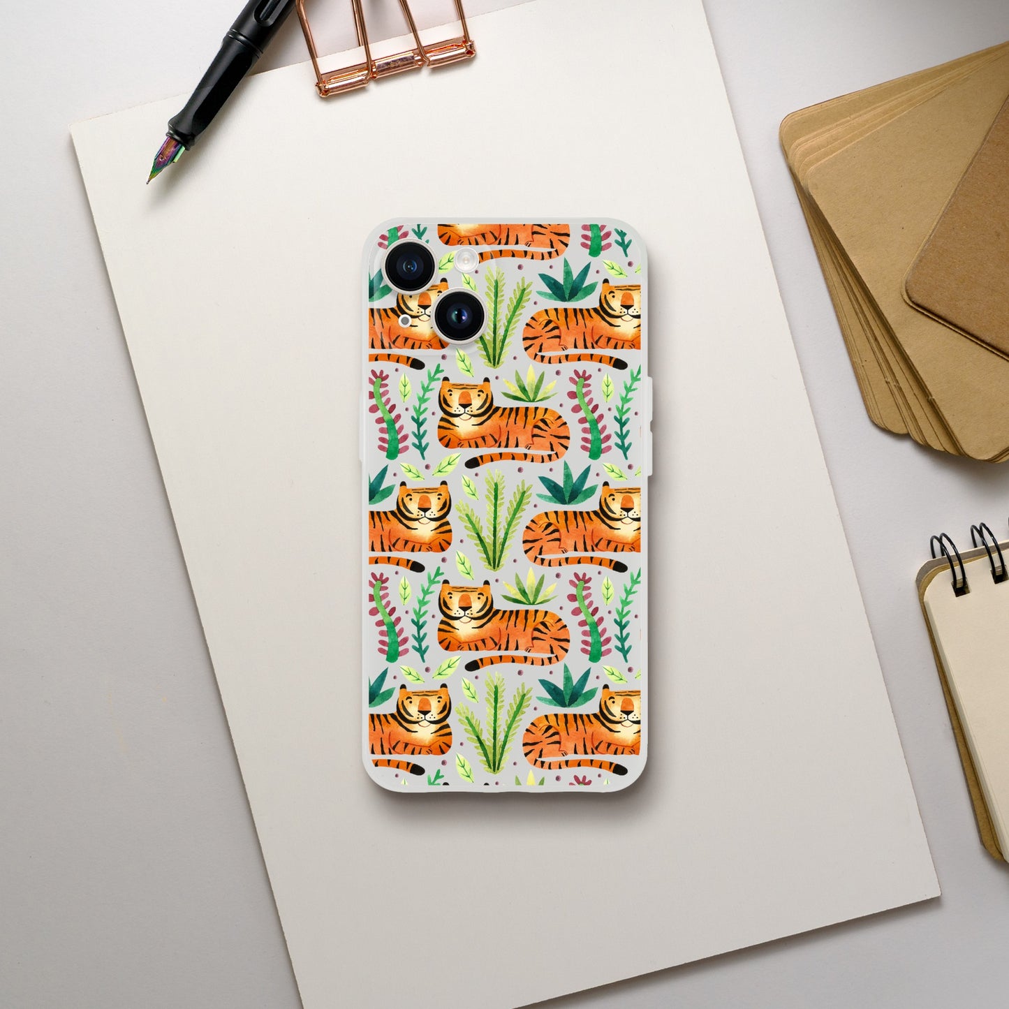 Tiger Tiger | Resting Tiger Face | Flexi Case iPhone