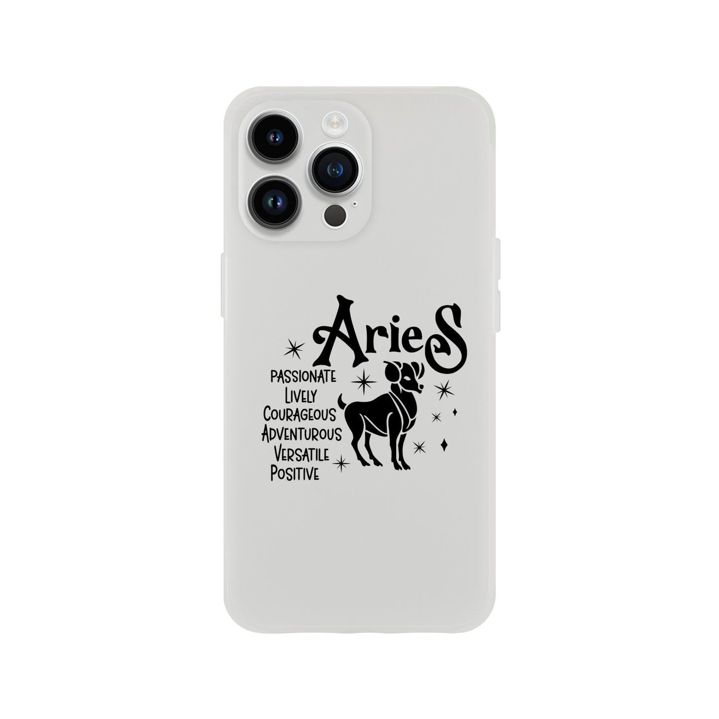 Aries | Zodiac Sign | Flexi Case iPhone