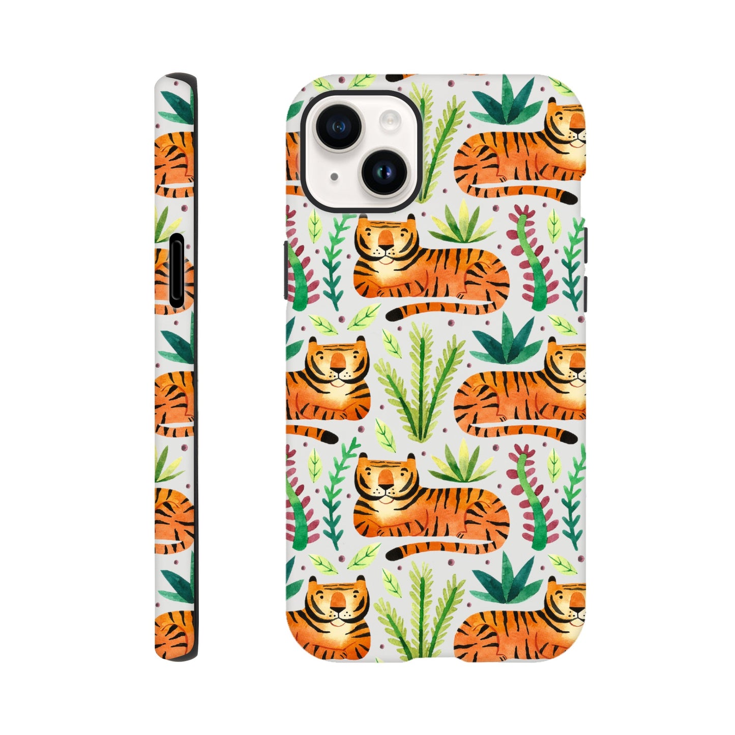 Tiger Tiger | Resting Tiger Face | Tough Phone Case - iPhone