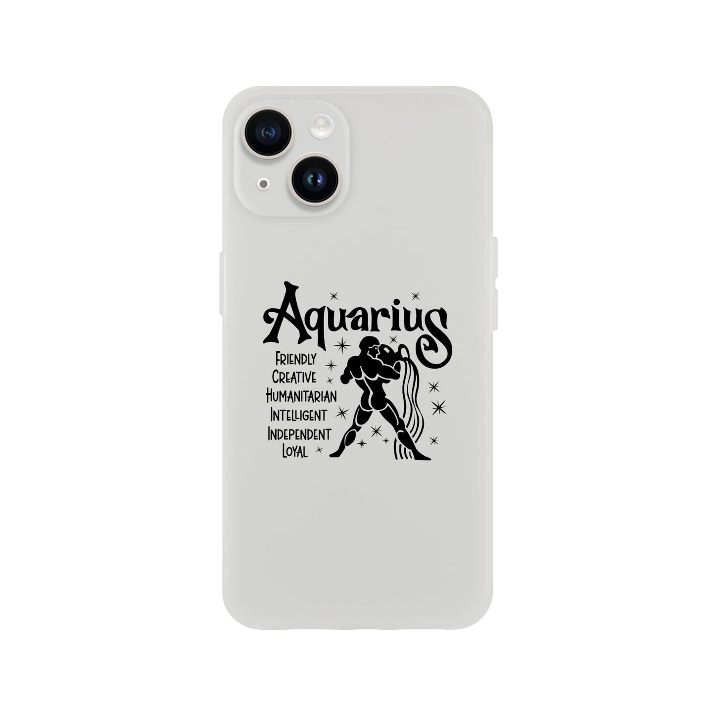 Aquarius | Zodiac Sign | Flexi Case iPhone