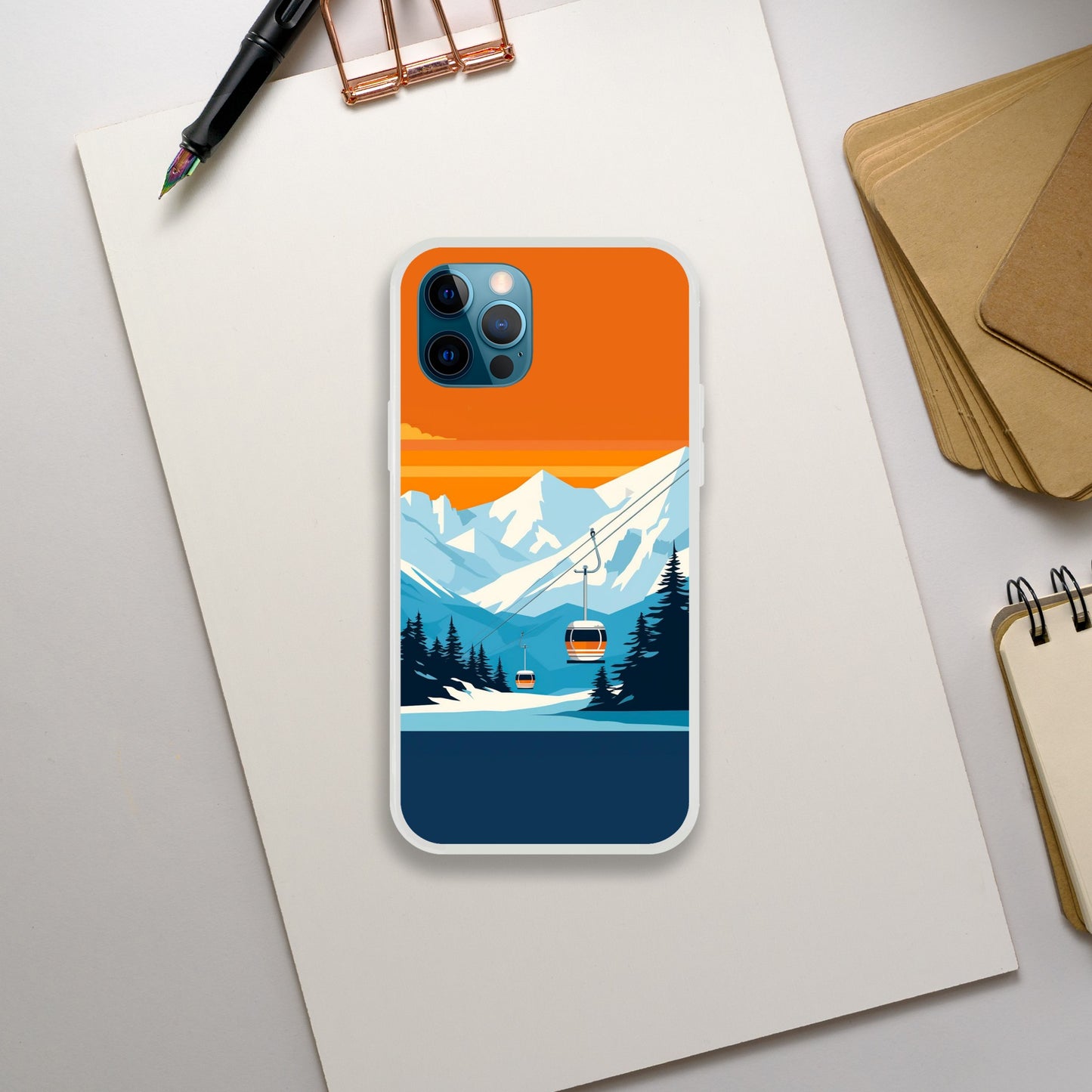 Colorado Ski Slopes | Flexi Phone Case - iPhone