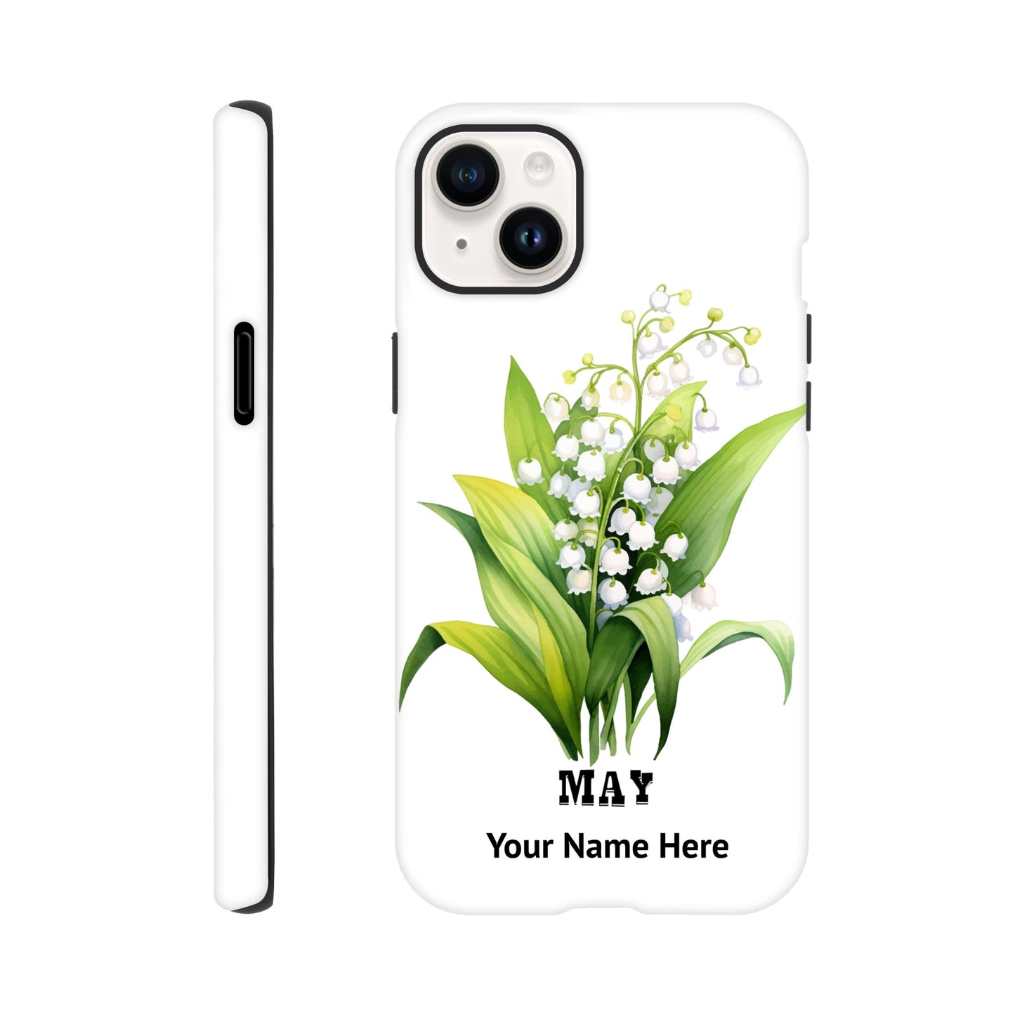 May, Birth Month Flower, Lilly Of Valley | Tough Phone Case  iPhone