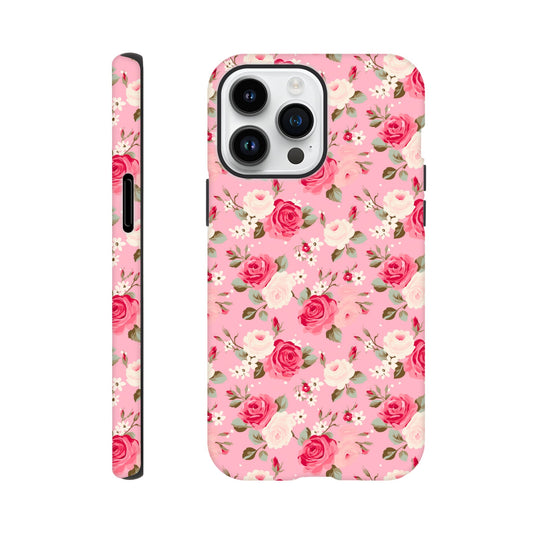 Pink  Roses | Pink | Tough Phone Case - iPhone