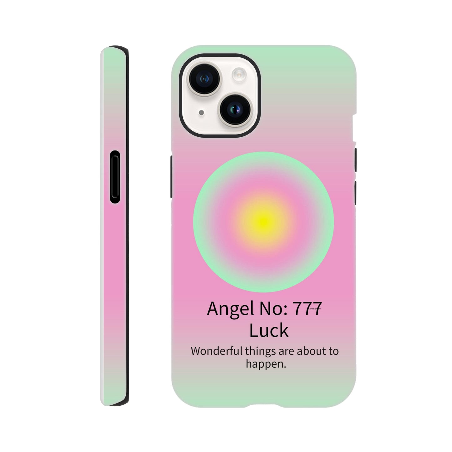 Angel Number 777 | Tough Phone Case - iPhone