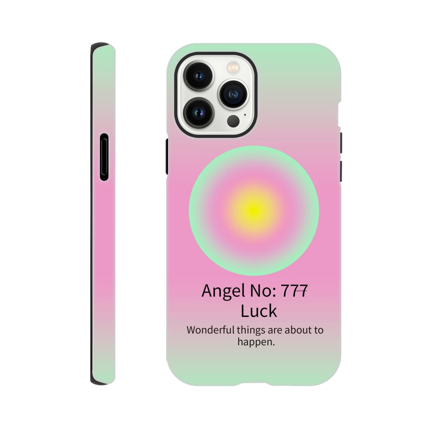 Angel Number 777 | Tough Phone Case - iPhone