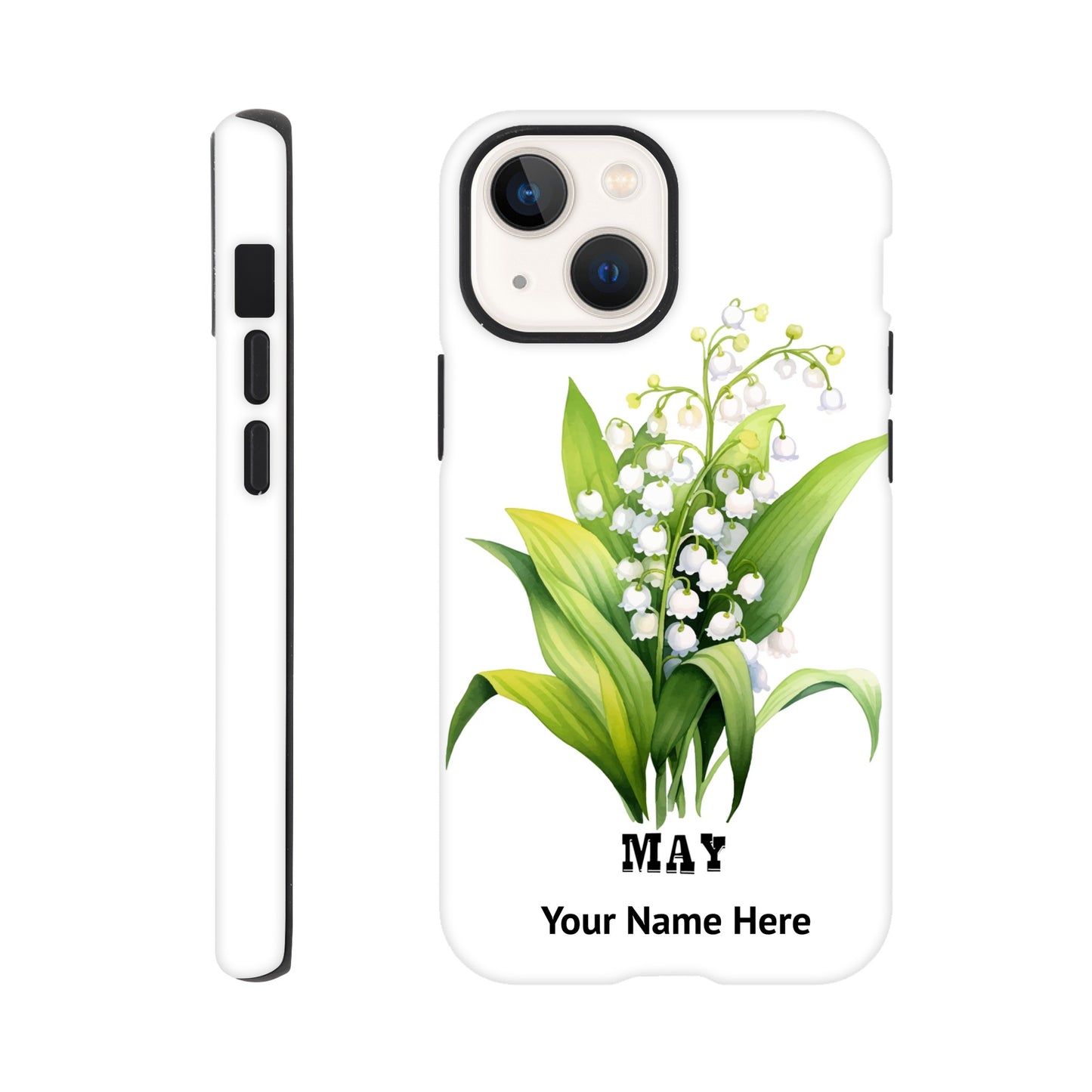 May, Birth Month Flower, Lilly Of Valley | Tough Phone Case  iPhone