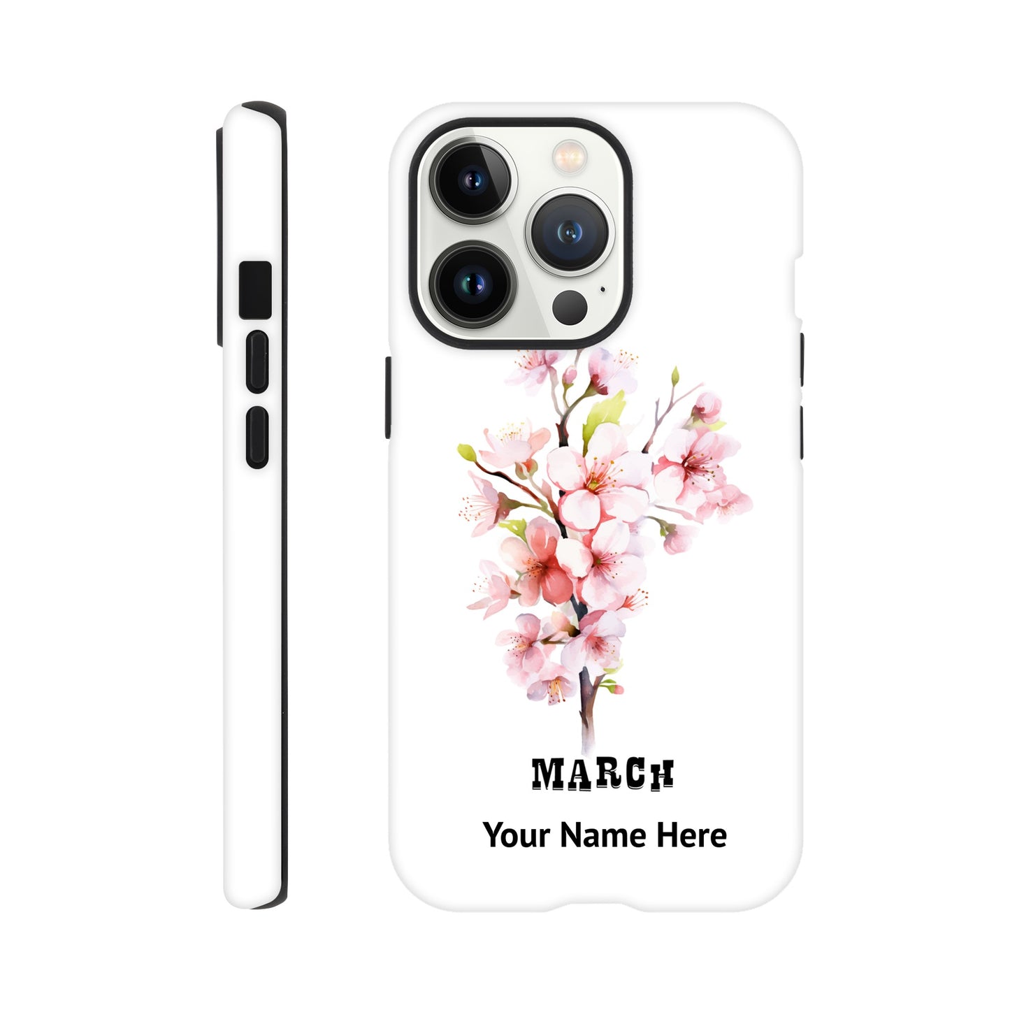 March, Birth Month Flower, Primrose | Tough Phone Case - iPhone