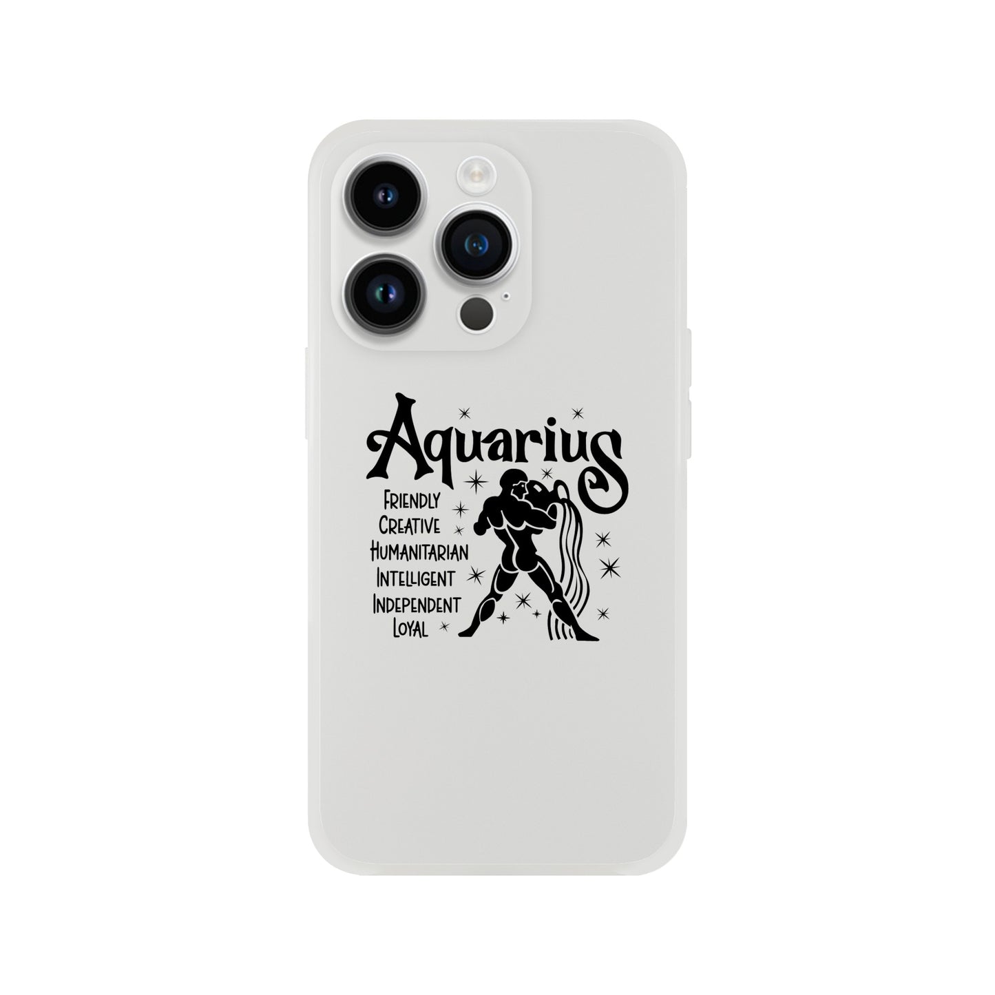 Aquarius | Zodiac Sign | Flexi Case iPhone