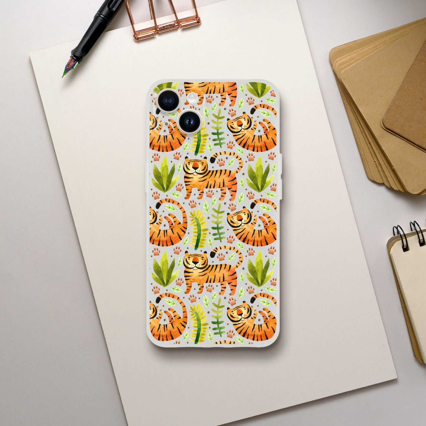 Tiger Tiger | Frolicking Fun | Flexi Case iPhone