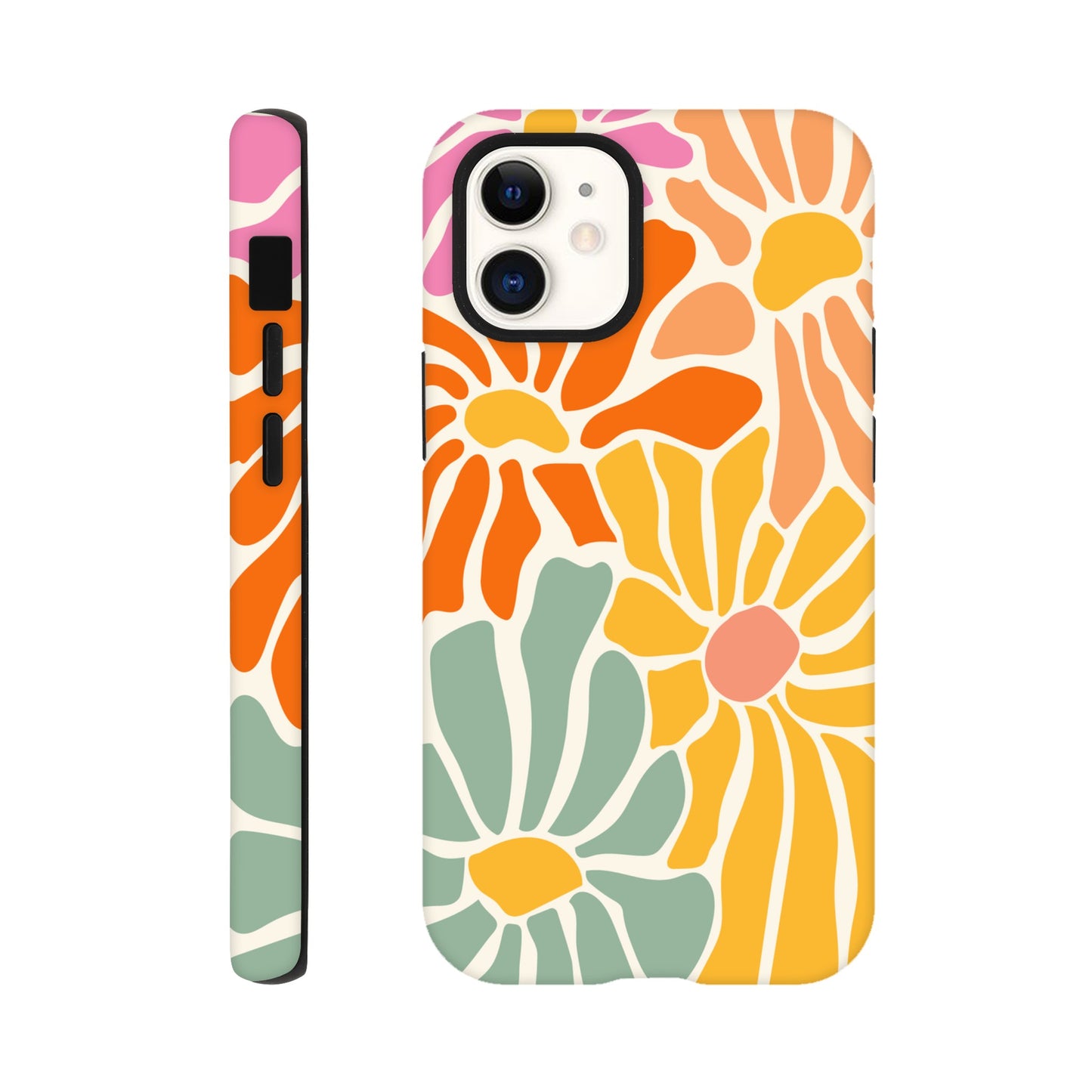 Retro Daisy | Tough Phone Case - iPhone